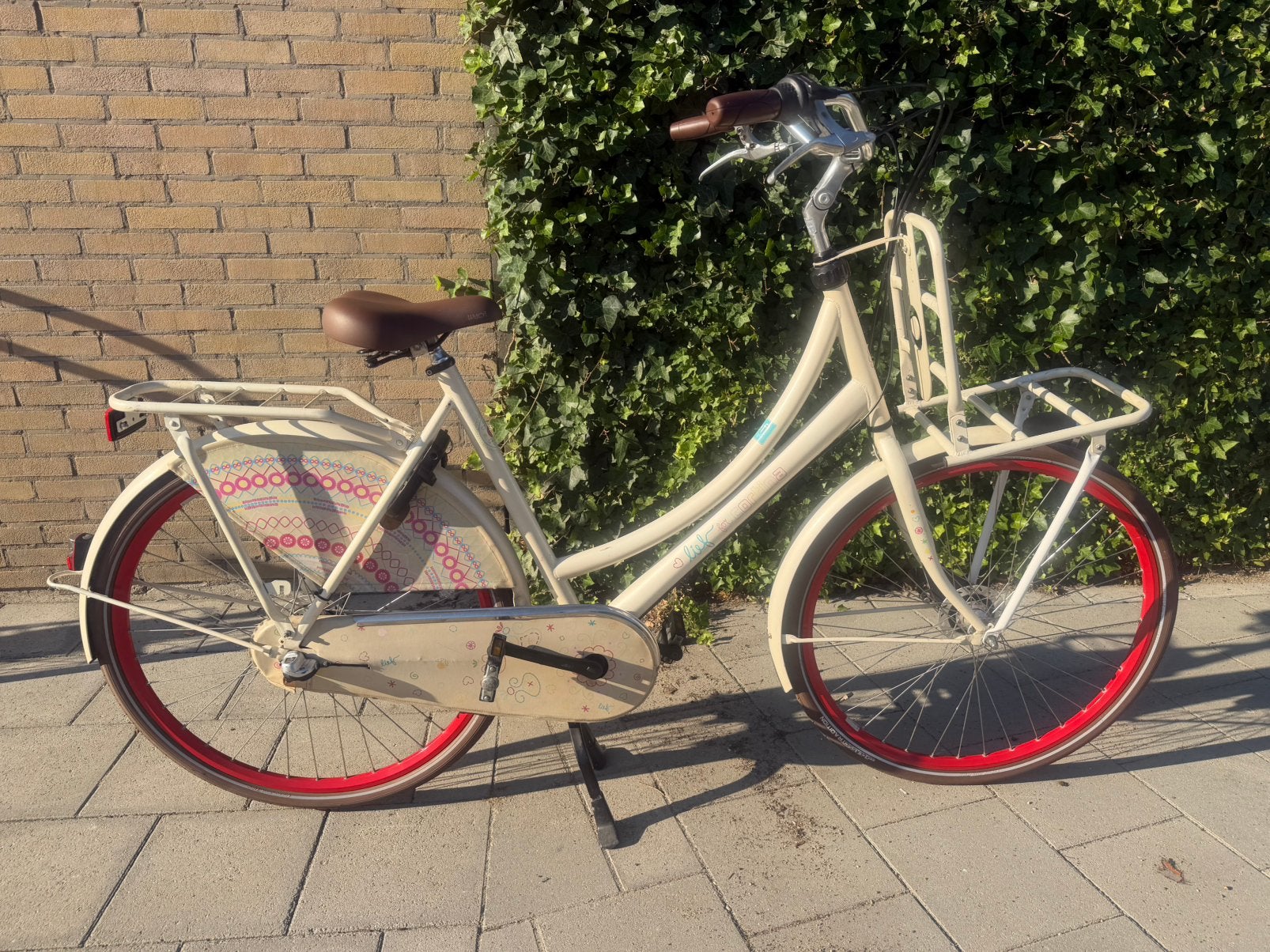 Cortina 28” damesfiets, Versnellingen, 56 cm of meer, Zo goed als nieuw, Trommelrem
