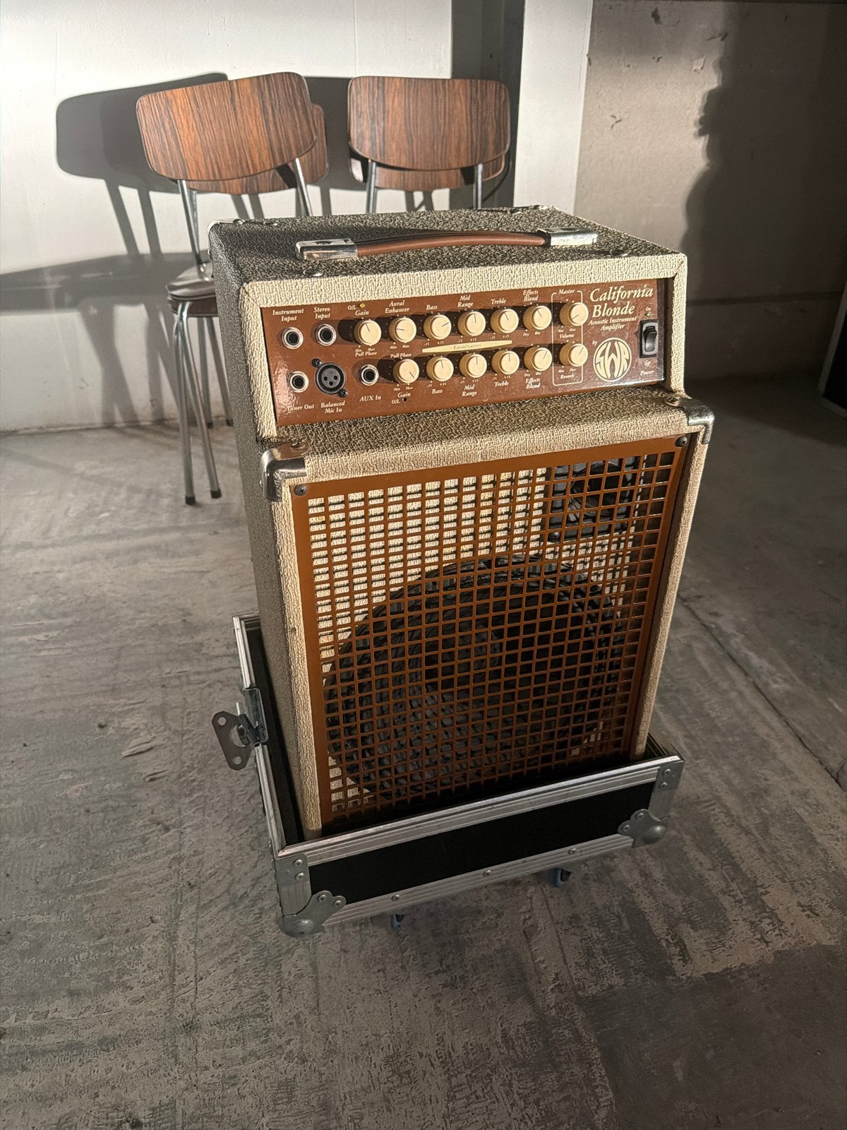 GWR California Blonde Akoestische Instrument Versterker, Ophalen, Gebruikt, Gitaar, 100 watt of meer