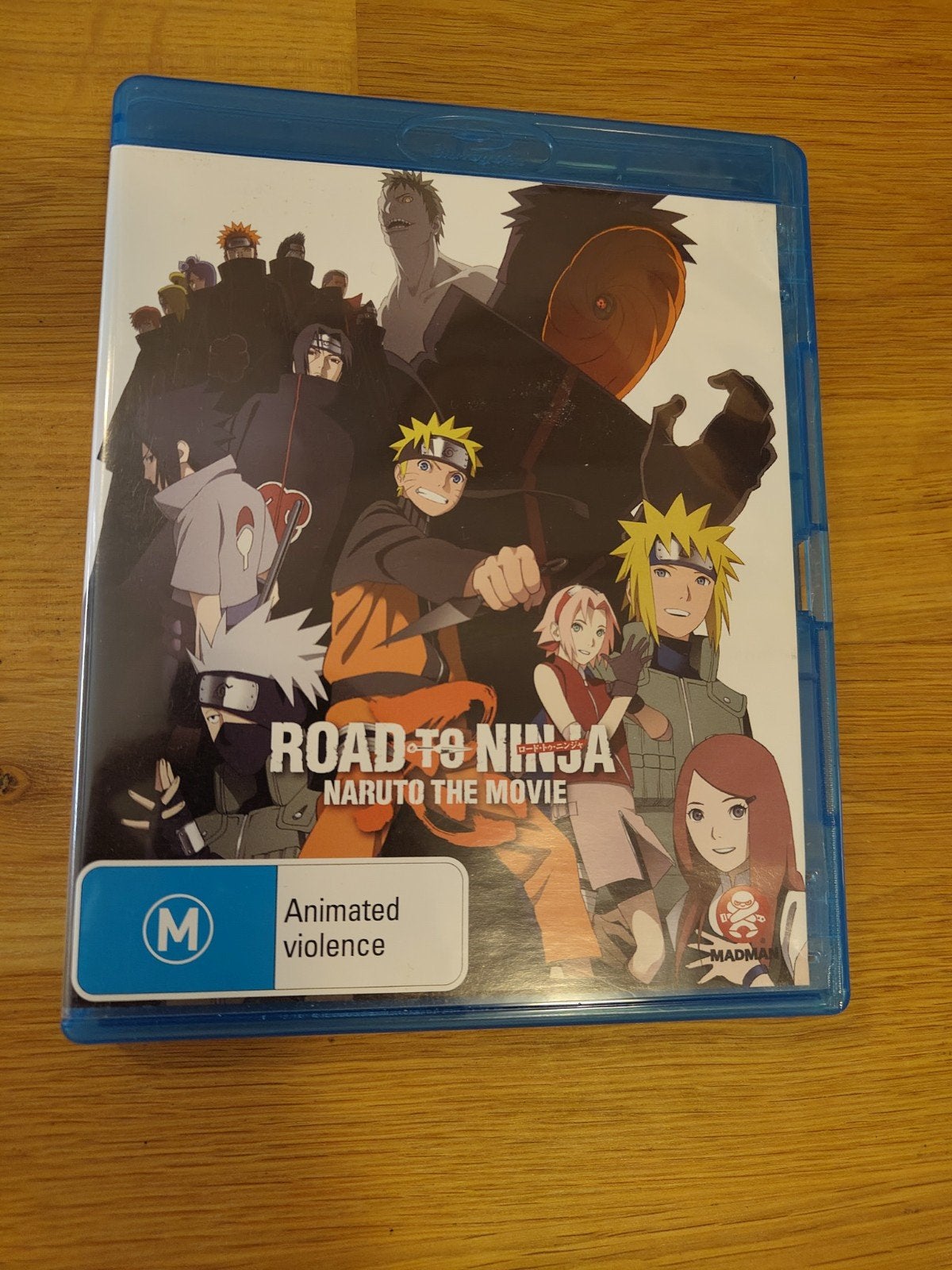 Road to Ninja: Naruto the Movie Blu-ray, Cd's en Dvd's, Ophalen of Verzenden, Zo goed als nieuw, Tekenfilms en Animatie