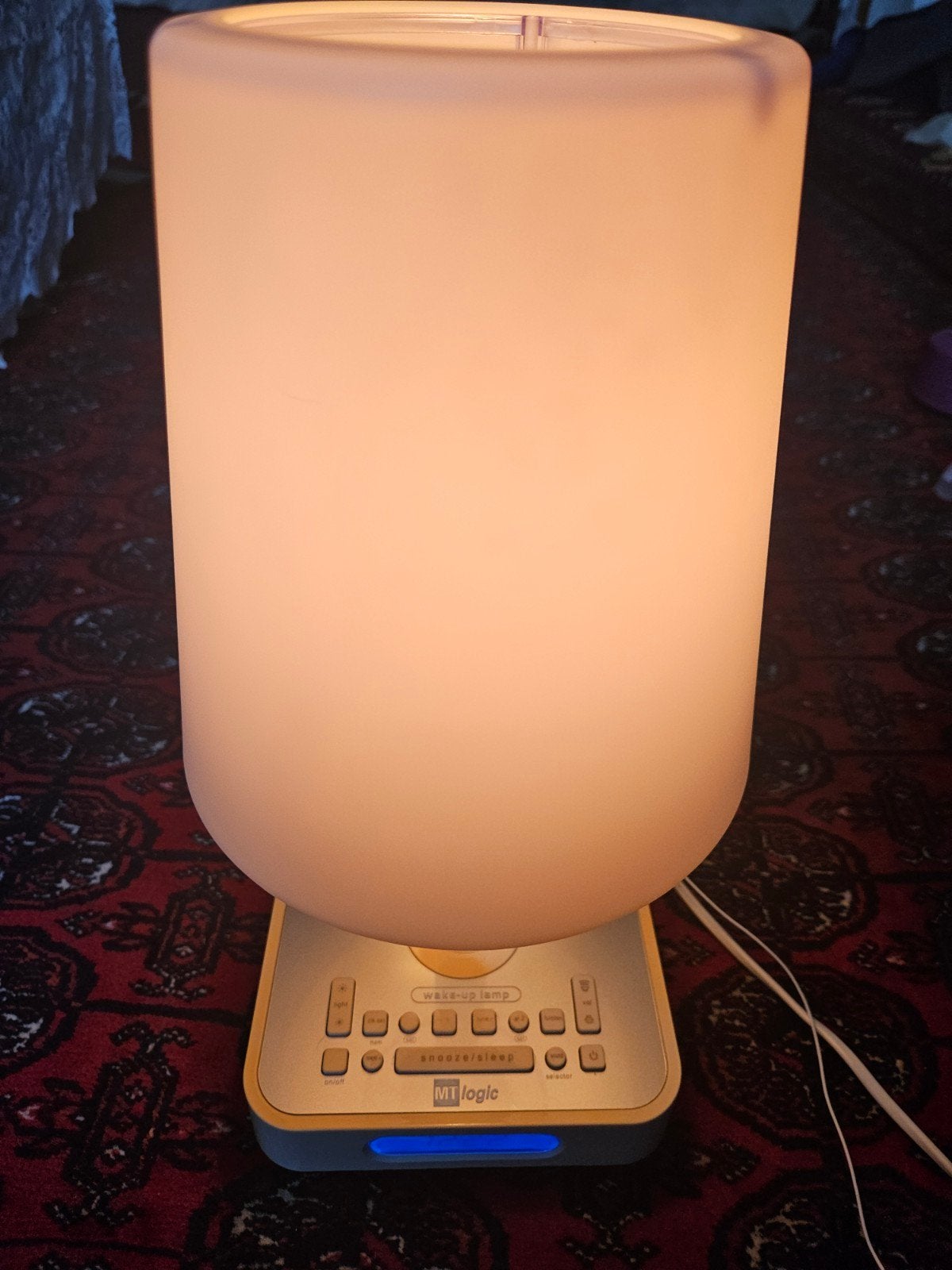 MT Logic Wake-up Lamp - Wekker en Lichttherapie in één, Ophalen, Gebruikt, Digitaal