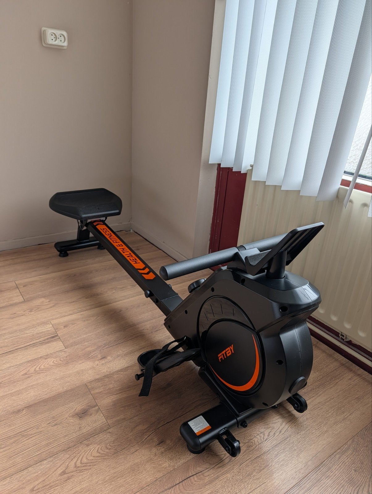 Fitby Roeitrainer 16 niveaus Nieuwstaat, Ophalen, Benen, Nieuw, Metaal