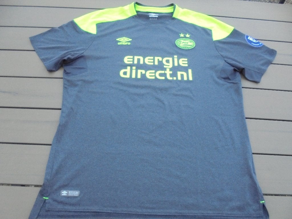 Grijs geel PSV shirt UMBRO, Kleding | Heren, Overige maten, Ophalen of Verzenden, Zo goed als nieuw, Voetbal
