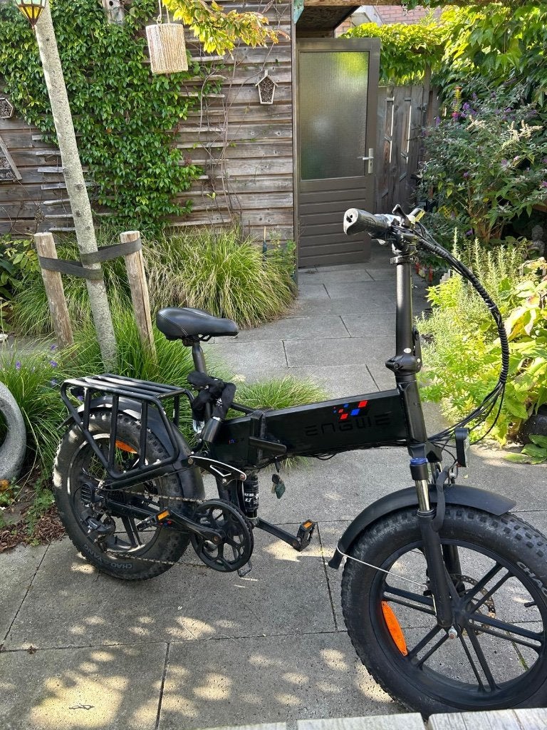 Engwe Fatbike, Zo goed als nieuw, 47 tot 51 cm, 30 tot 50 km per accu, Ophalen
