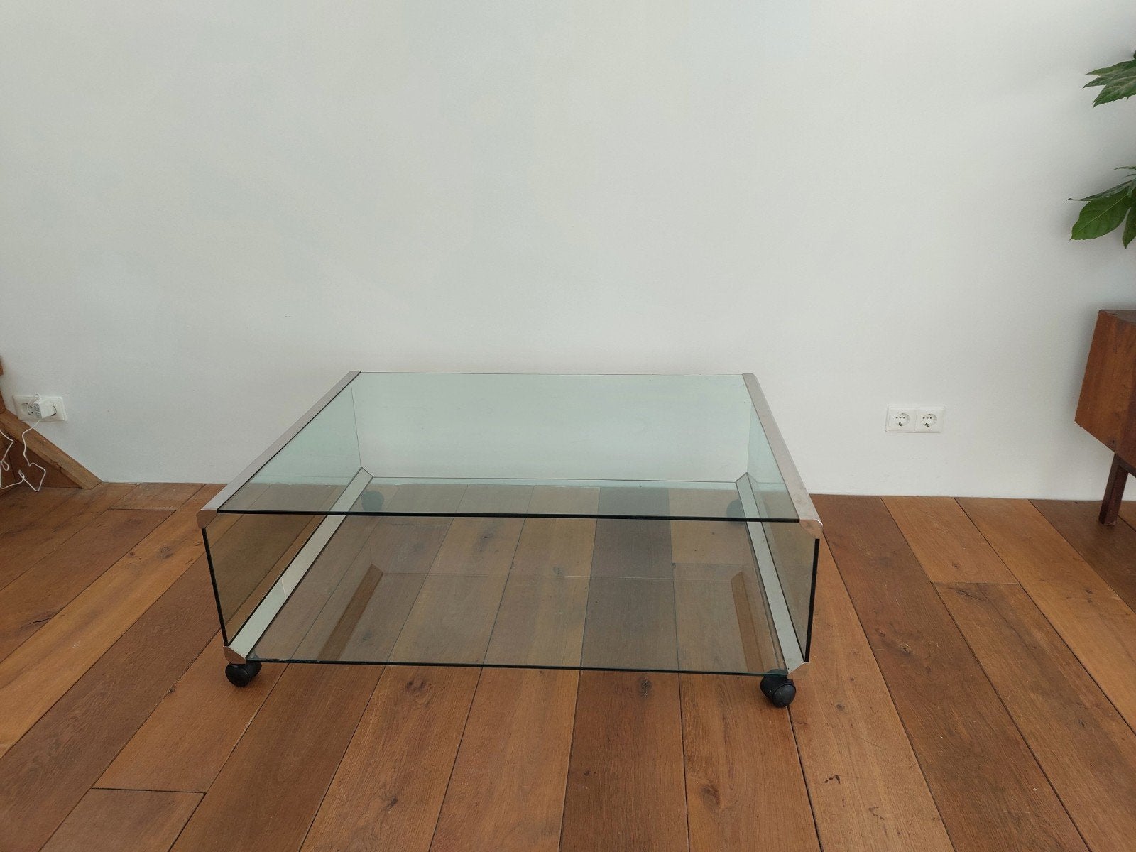 Galotti en radice salontafel vintage design, Ophalen, Gebruikt, 100 tot 150 cm, 50 tot 100 cm