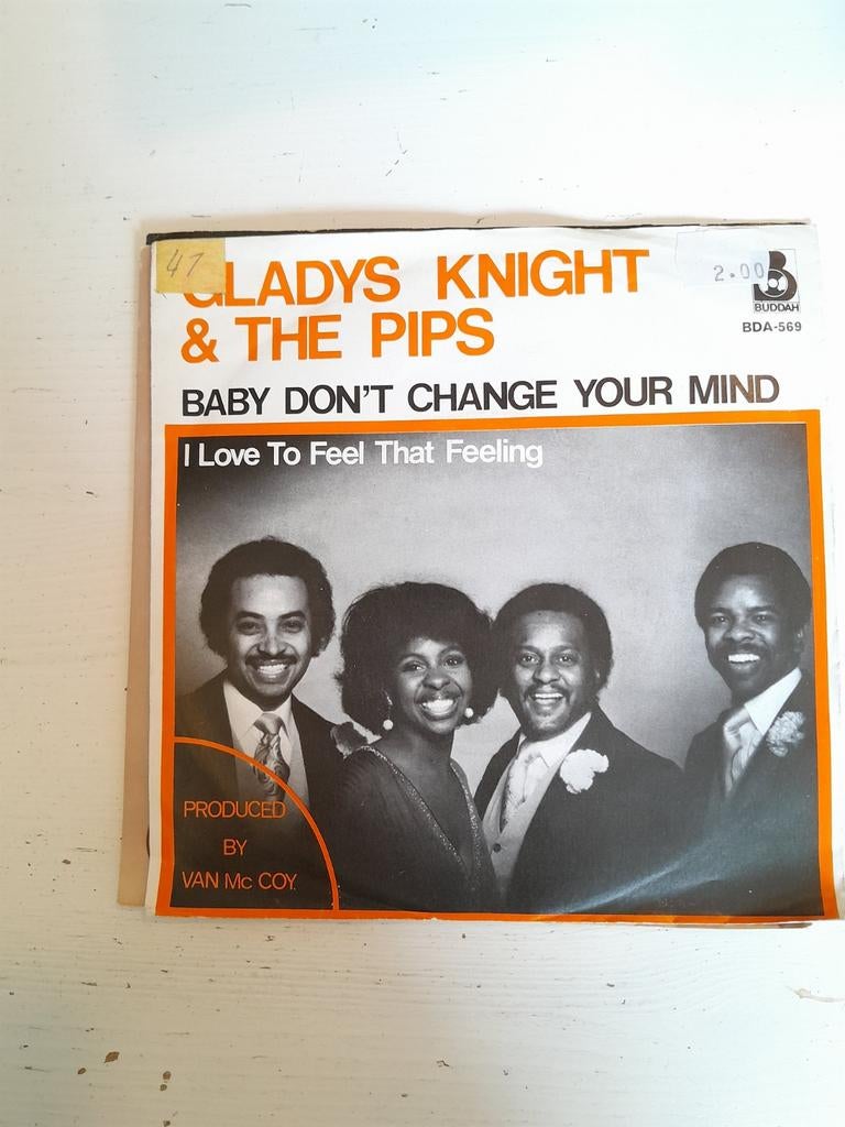 Gladys knight & the pips 7 inch baby don,t change your mind, Ophalen of Verzenden, Zo goed als nieuw, Pop