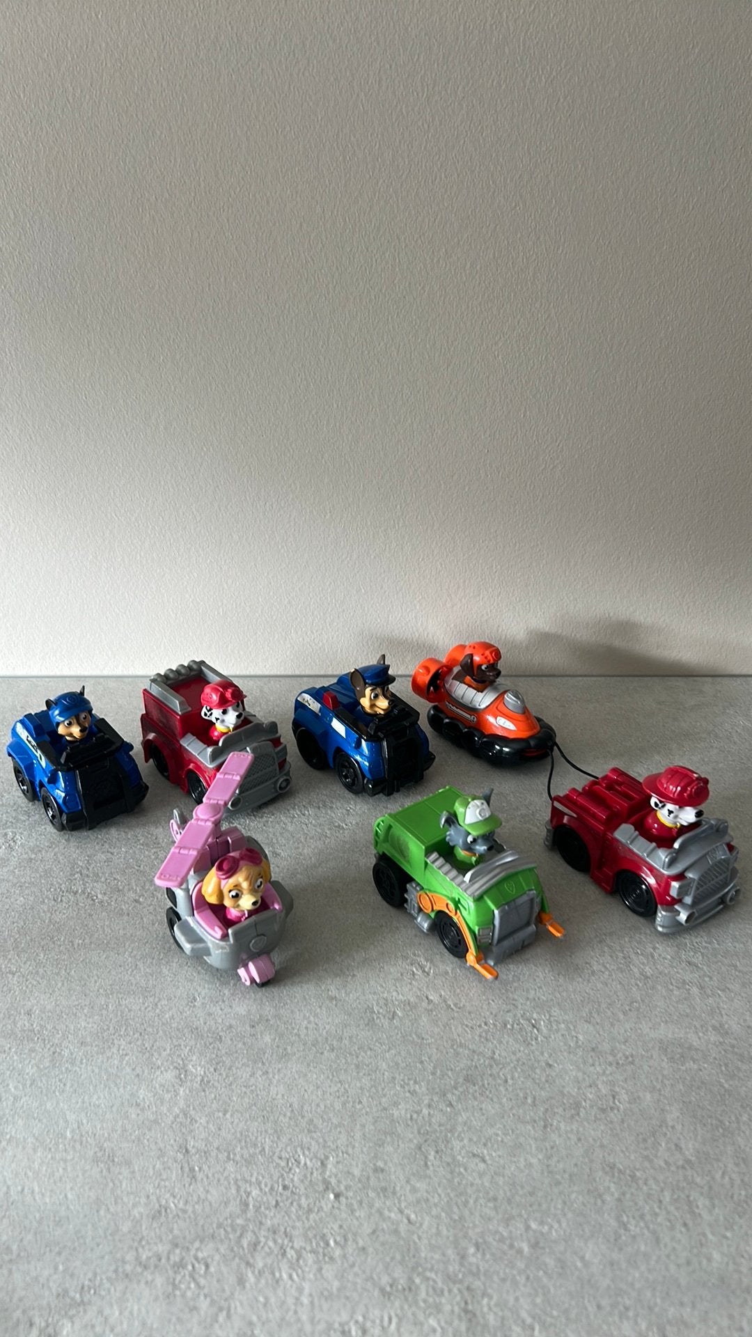 Paw patrol speel auto’s, Ophalen of Verzenden, Gebruikt