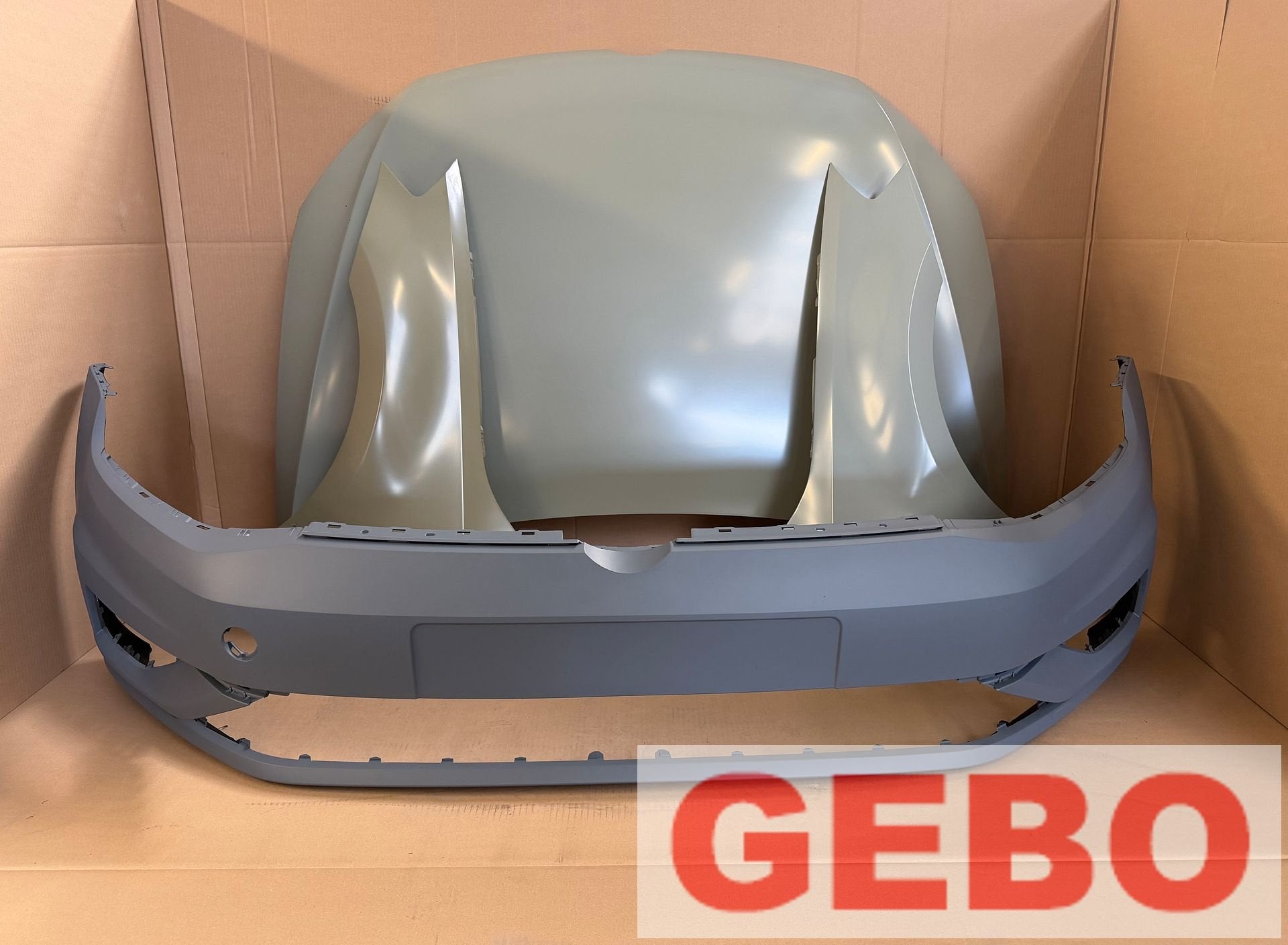Volkswagen Golf 7.5 2017/2020 facelift voorkop motorkap bump