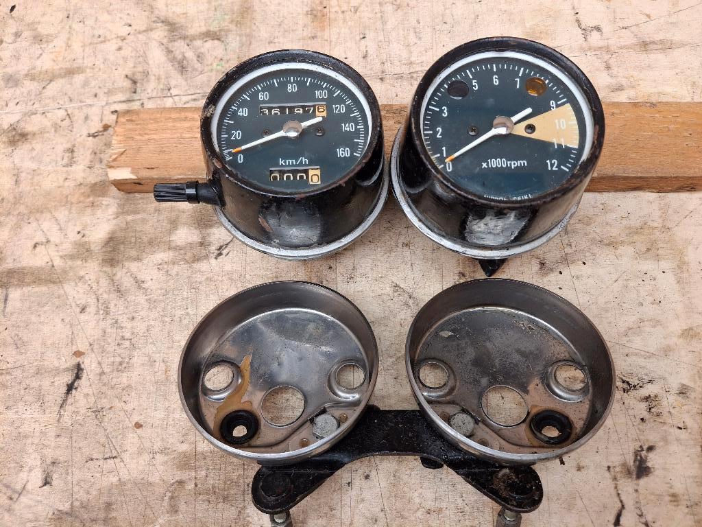 Honda tellerset Honda cb250 t cb350 cb400 cl360 cb360 cb, Motoren, Ophalen, Gebruikt, ., .