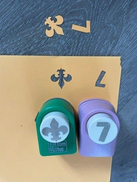 10 figuur ponsjes knutselen, Ophalen, Gebruikt, Overige merken