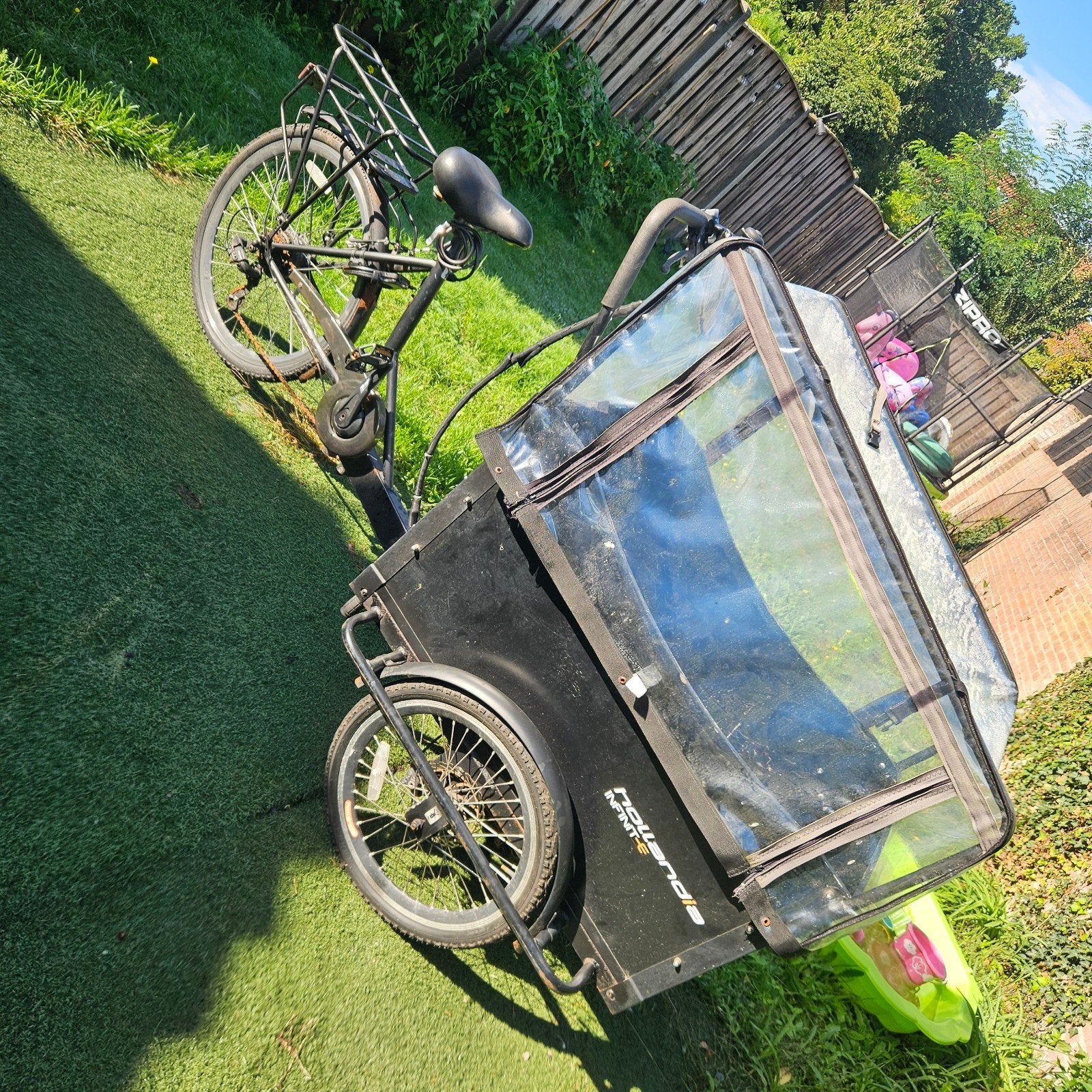 Bakfiets, Ophalen, Gebruikt, 80 kg of meer