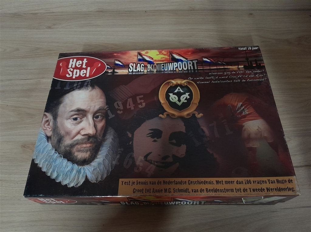 slag om nieuwpoort het spel [s1190], Hobby en Vrije tijd, Gezelschapsspellen | Bordspellen, Verzenden, Zo goed als nieuw