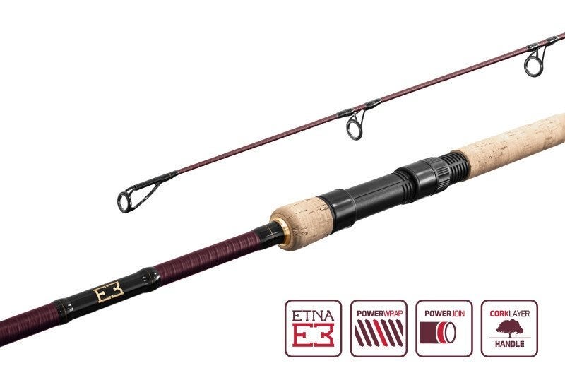 Delphin Etna E3 cork 3.60 3 lb 2delig -50%, Ophalen of Verzenden, Nieuw, Werphengel