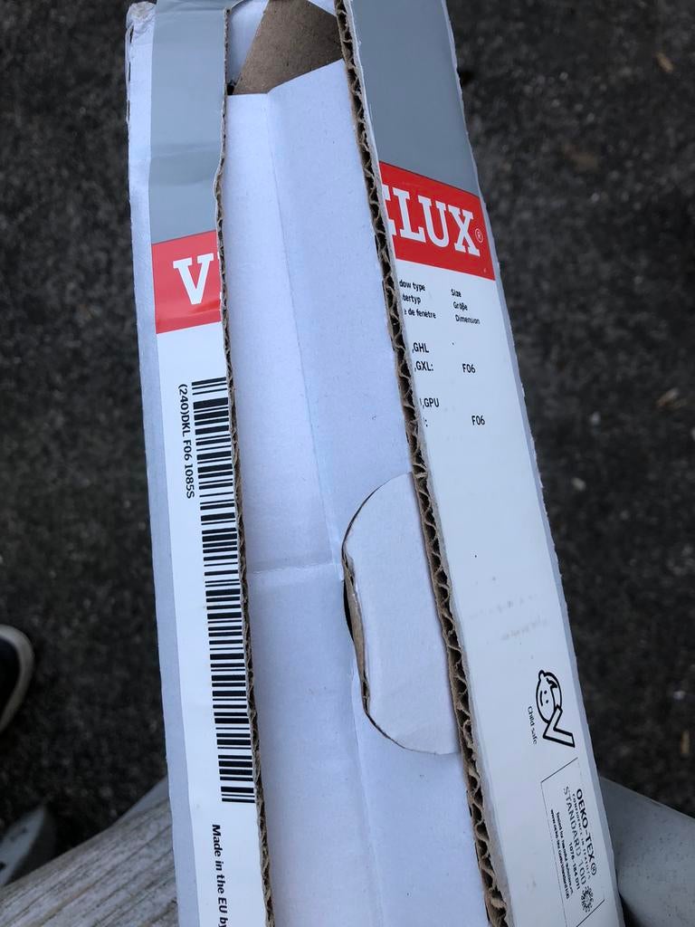 Velux DKL F06 dakraam verduisteringsgordijn, Ophalen of Verzenden, Nieuw