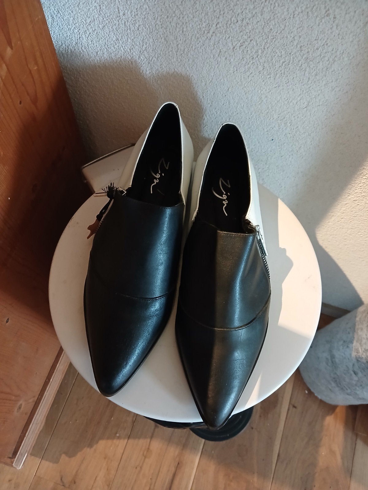 Zign 100% leren schoen maat 40 komt uit spanje, Zwart, Overige typen, Nieuw, Ophalen of Verzenden