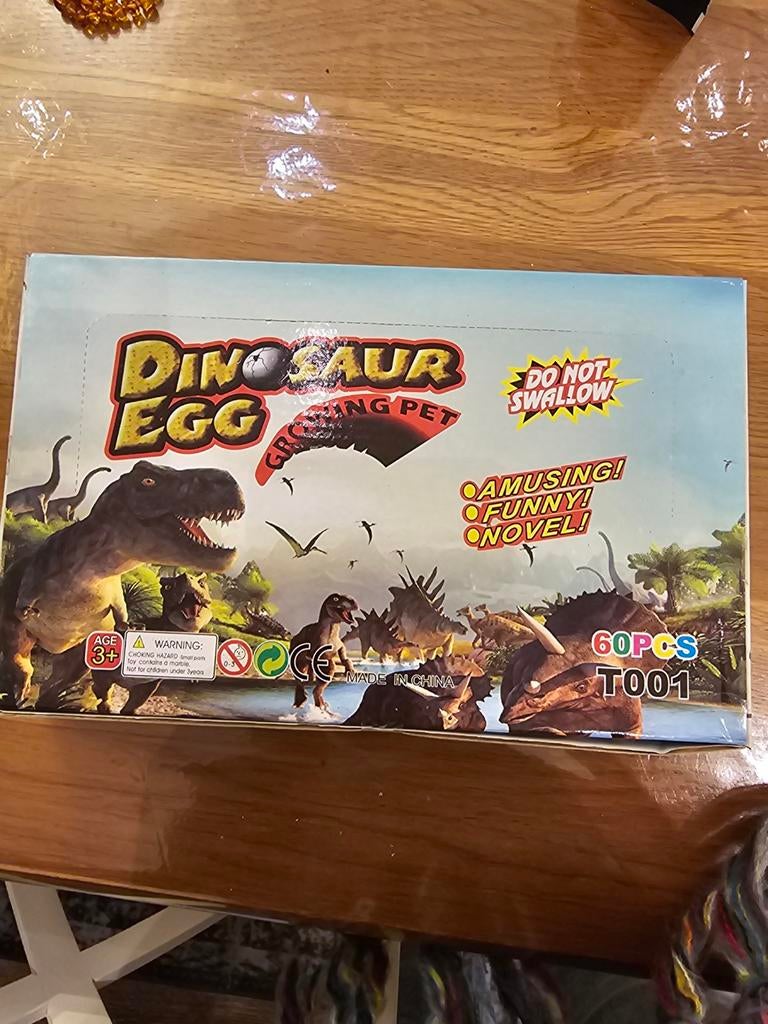 Dino Groei Eieren - Doos - Magisch Speelgoe, Ophalen of Verzenden, Nieuw, Jongen of Meisje