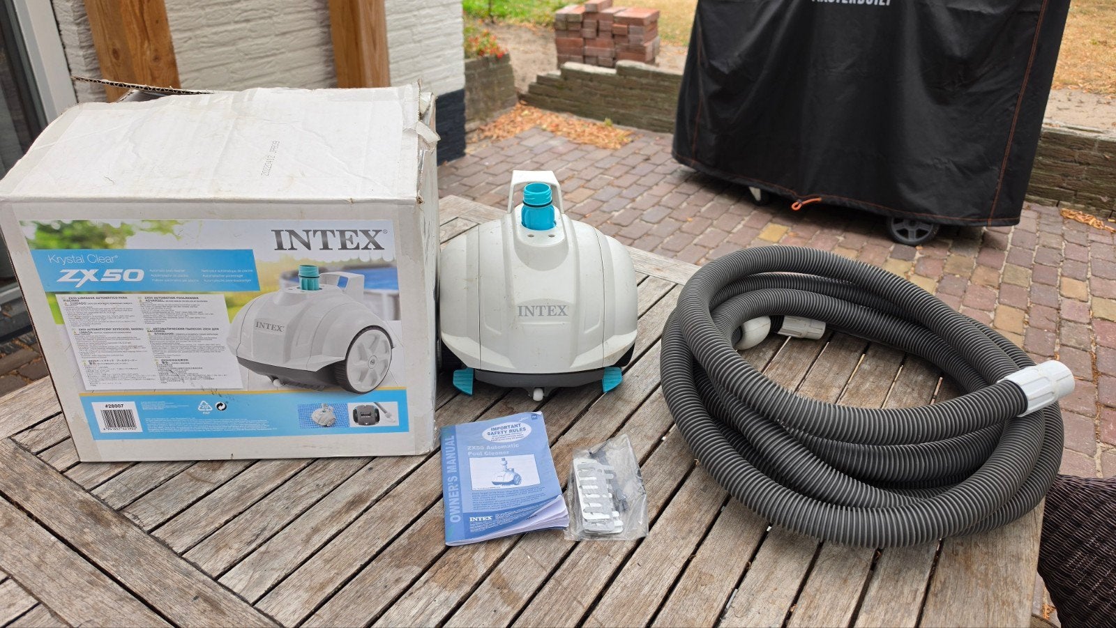 Intex ZX50 Zwembadreiniger (koppelstuk ontbreekt), Tuin en Terras, Zwembad-toebehoren, Ophalen, Zo goed als nieuw, Overige typen