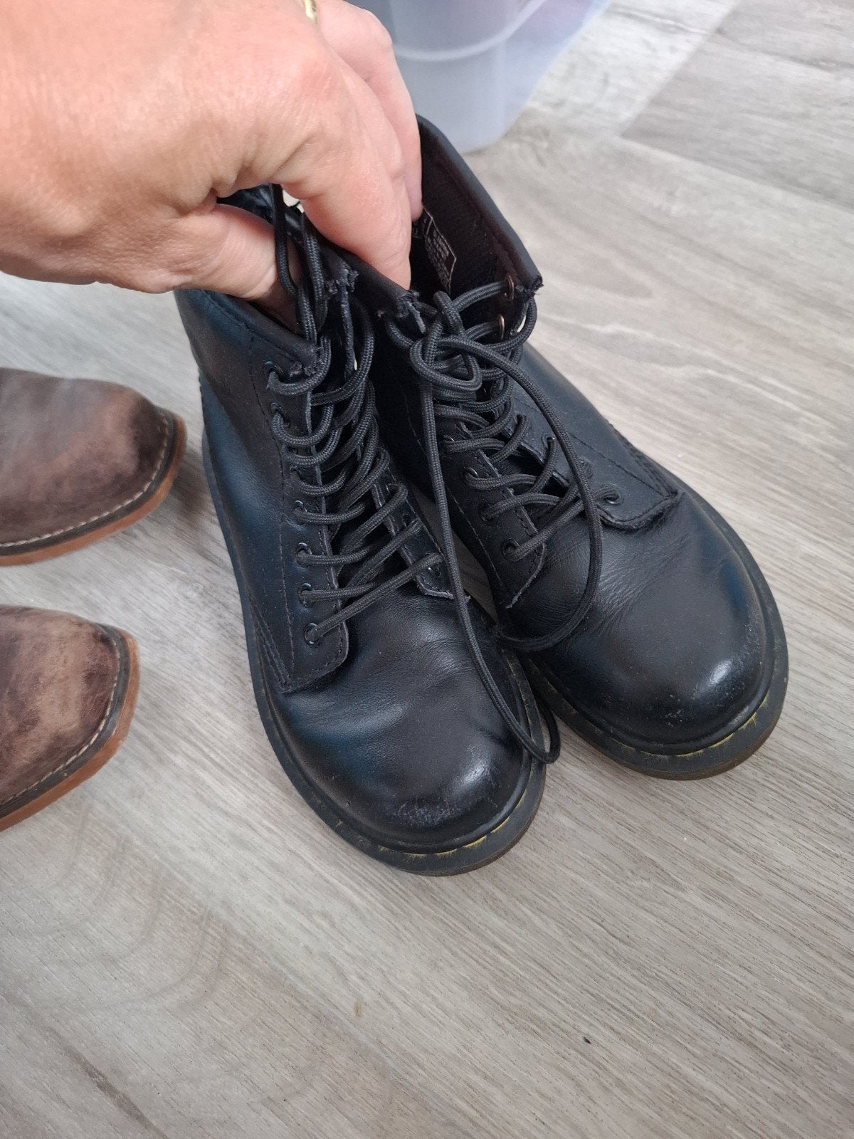 Dr. Martens Delaney laarzen maat 29, Dr. Martens, Gebruikt, Jongen of Meisje, Ophalen of Verzenden