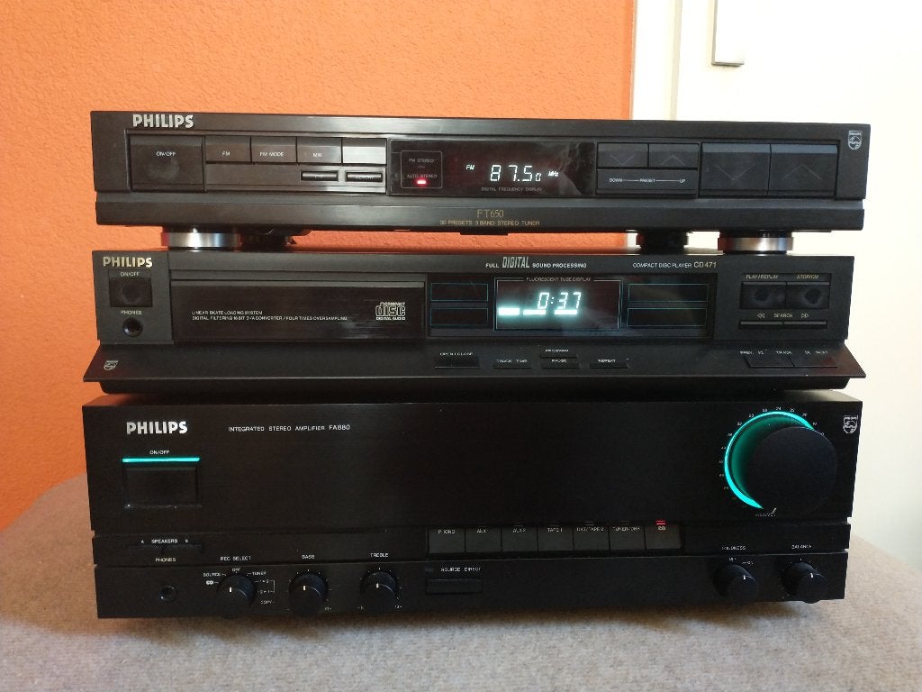 Philips FA880 & Philips CD471 & Philips FT650, Ophalen of Verzenden, Refurbished, Tuner of Radio, Overige merken