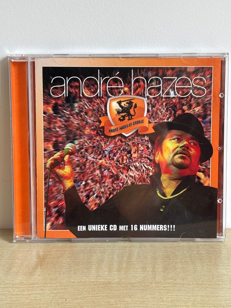 André Hazes is Oranje (CD), Ophalen of Verzenden, Zo goed als nieuw, Levenslied of Smartlap