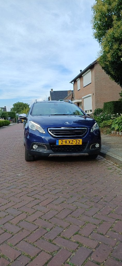 Prachtige Peugeot 2008 1.2 VTI 60KW/82PK 2013 Blauw, Voorwielaandrijving, Euro 5, 40 €/maand, 1199 cc