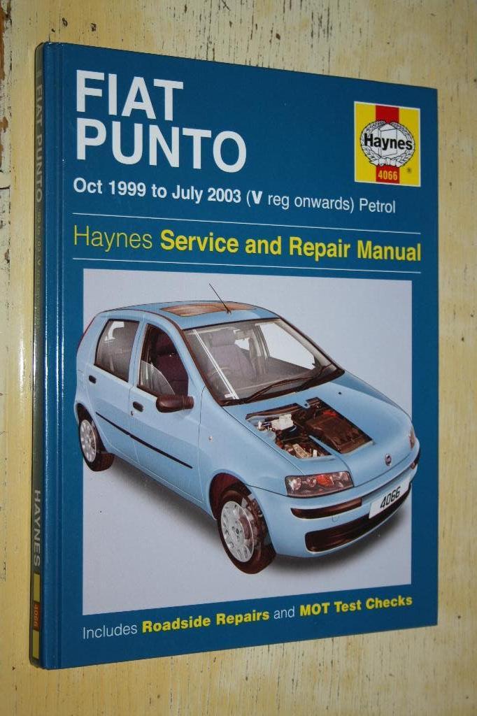 Fiat Punto Petrol 1999 - 2003 Haynes Sevice Repair Manual, Ophalen of Verzenden