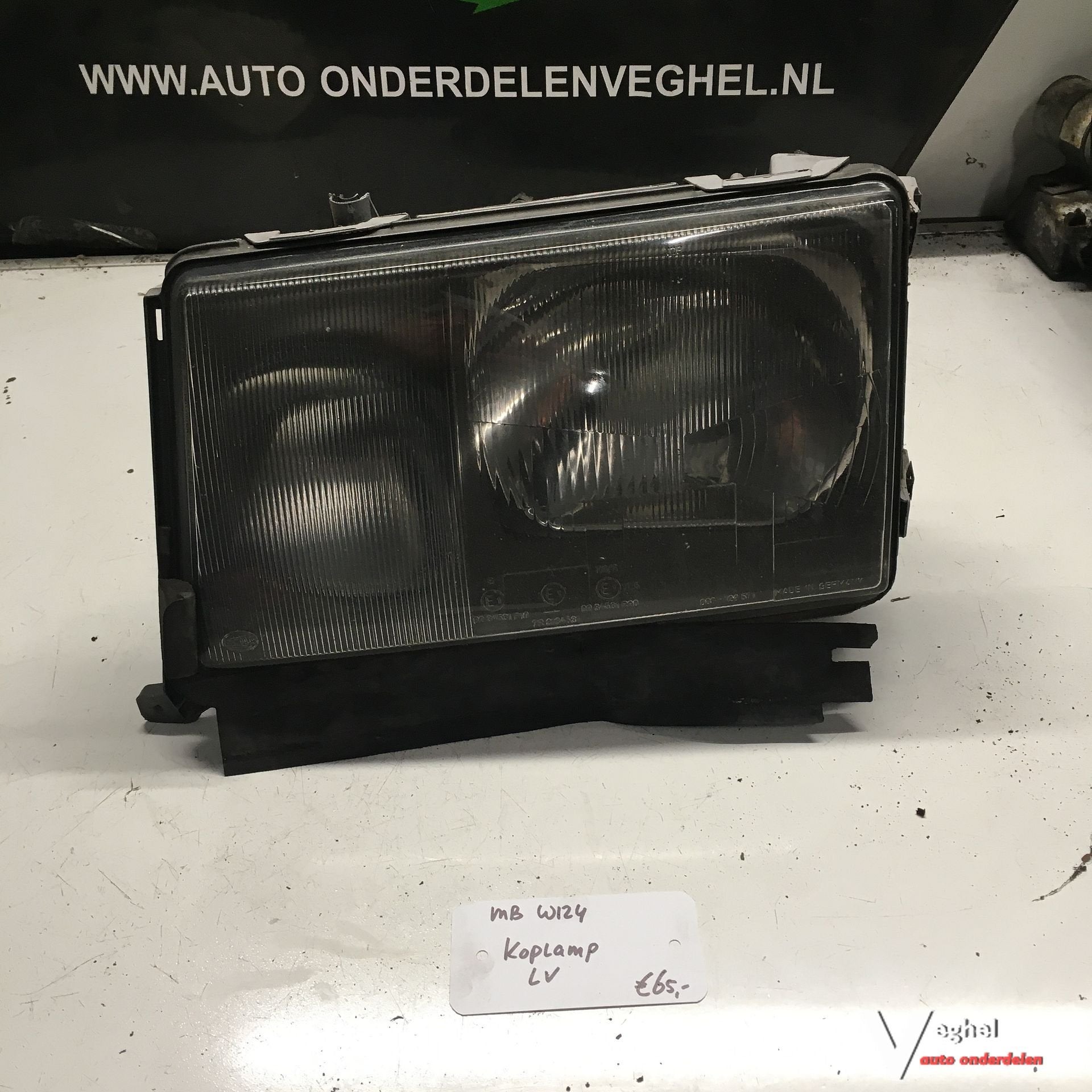 Mercedes W124      Koplamp Linksvoor, Auto-onderdelen, Gebruikt, -, -, Ophalen of Verzenden