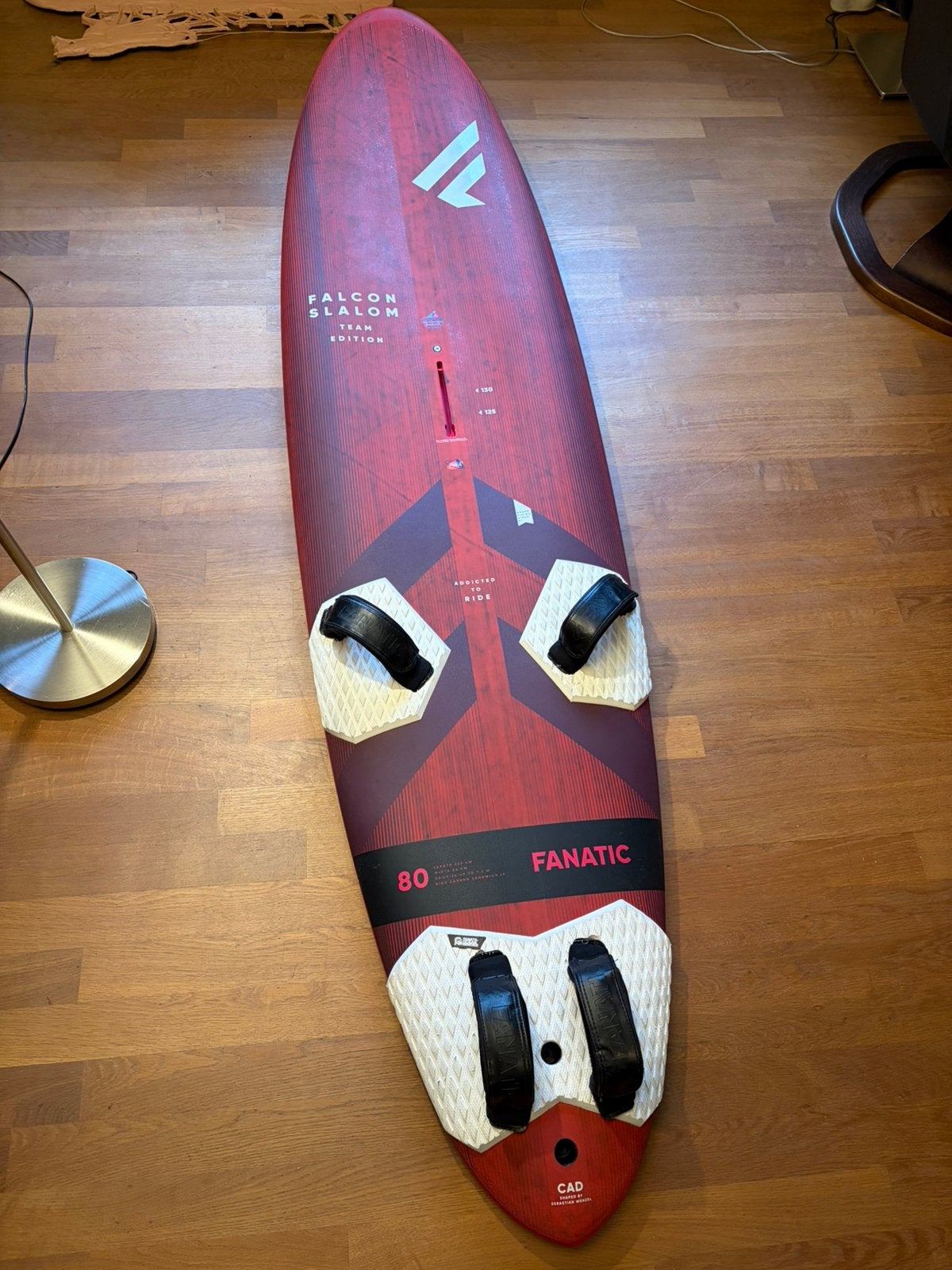 Fanatic Falcon TE 80 liter 56 breed slalom speed, Watersport en Boten, Ophalen, Zo goed als nieuw, Plank