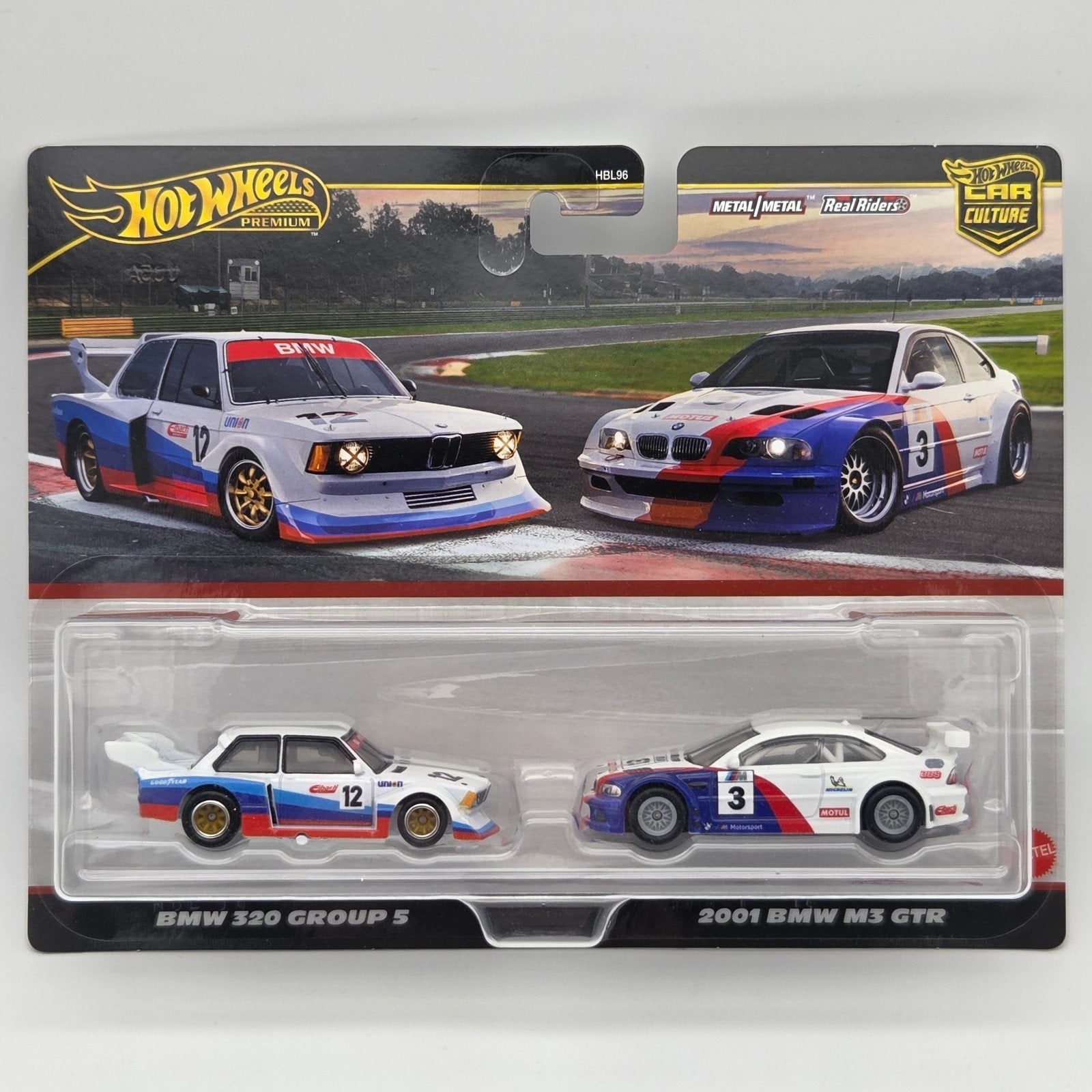 Hot Wheels – BMW E46 GTR & BMW 320 Grp5 *Premium 2-pack*, wh
