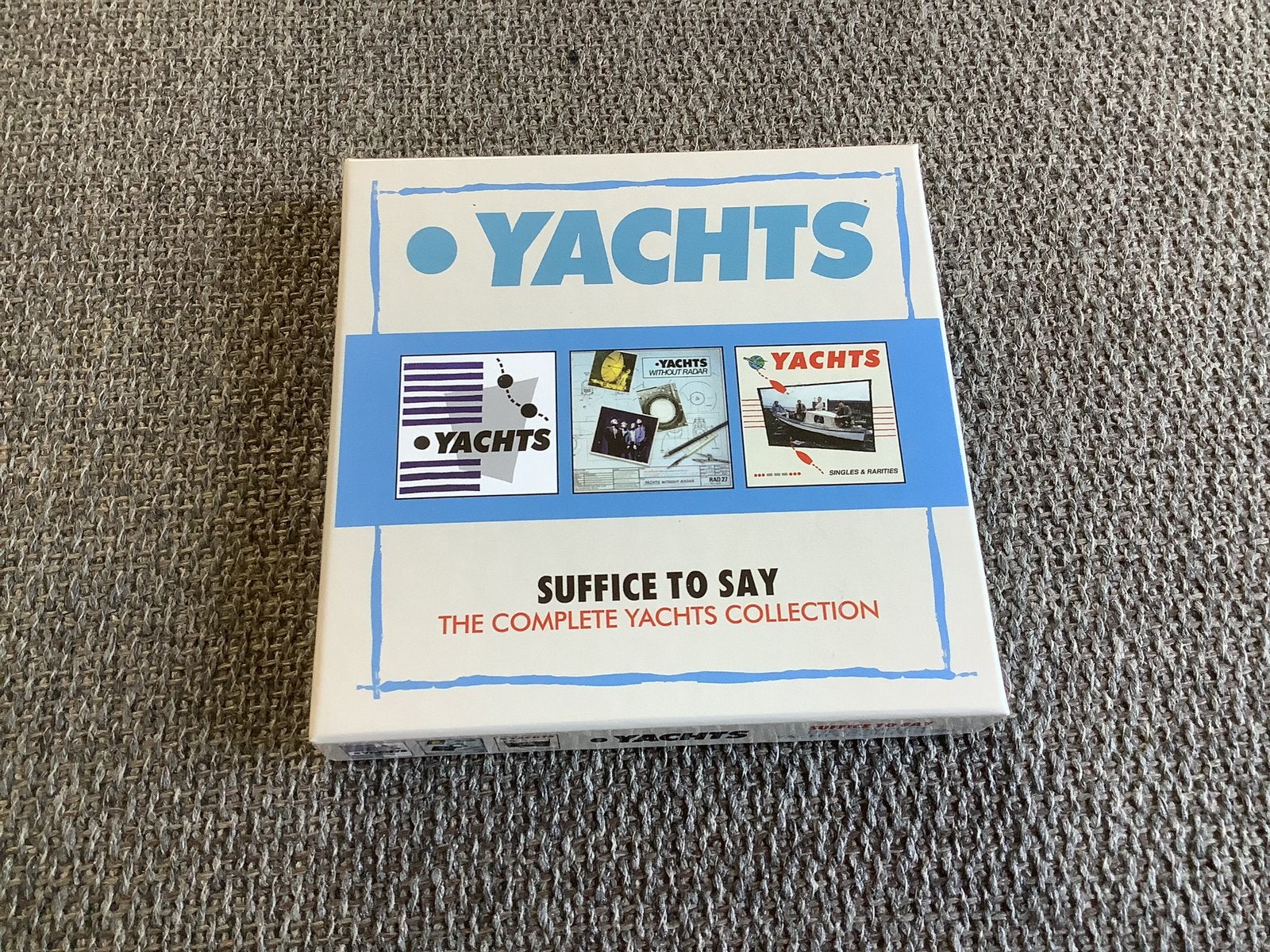 Yachts-Suffice To Say boxset (UK), Ophalen of Verzenden, Gebruikt, Alternative Rock