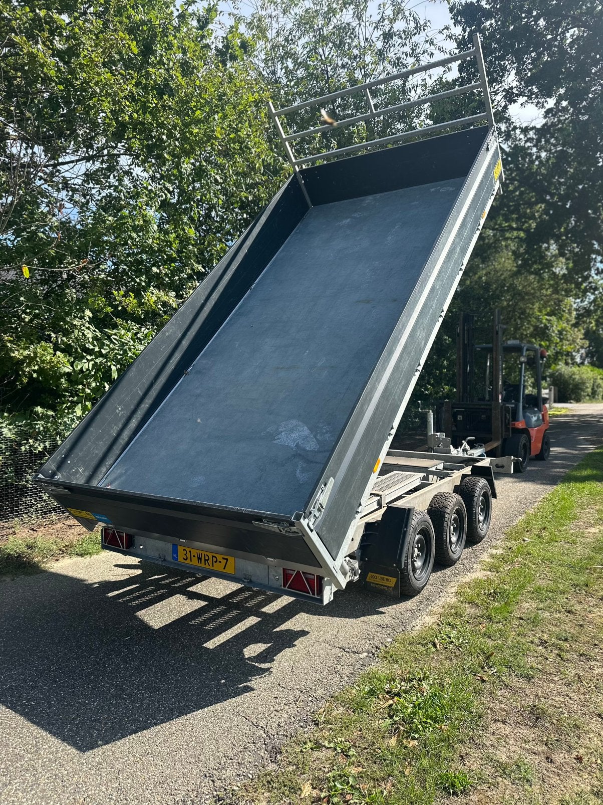 Hapert cobalt driezijdige tridem drieas kipper !!, Ophalen of Verzenden, Zo goed als nieuw