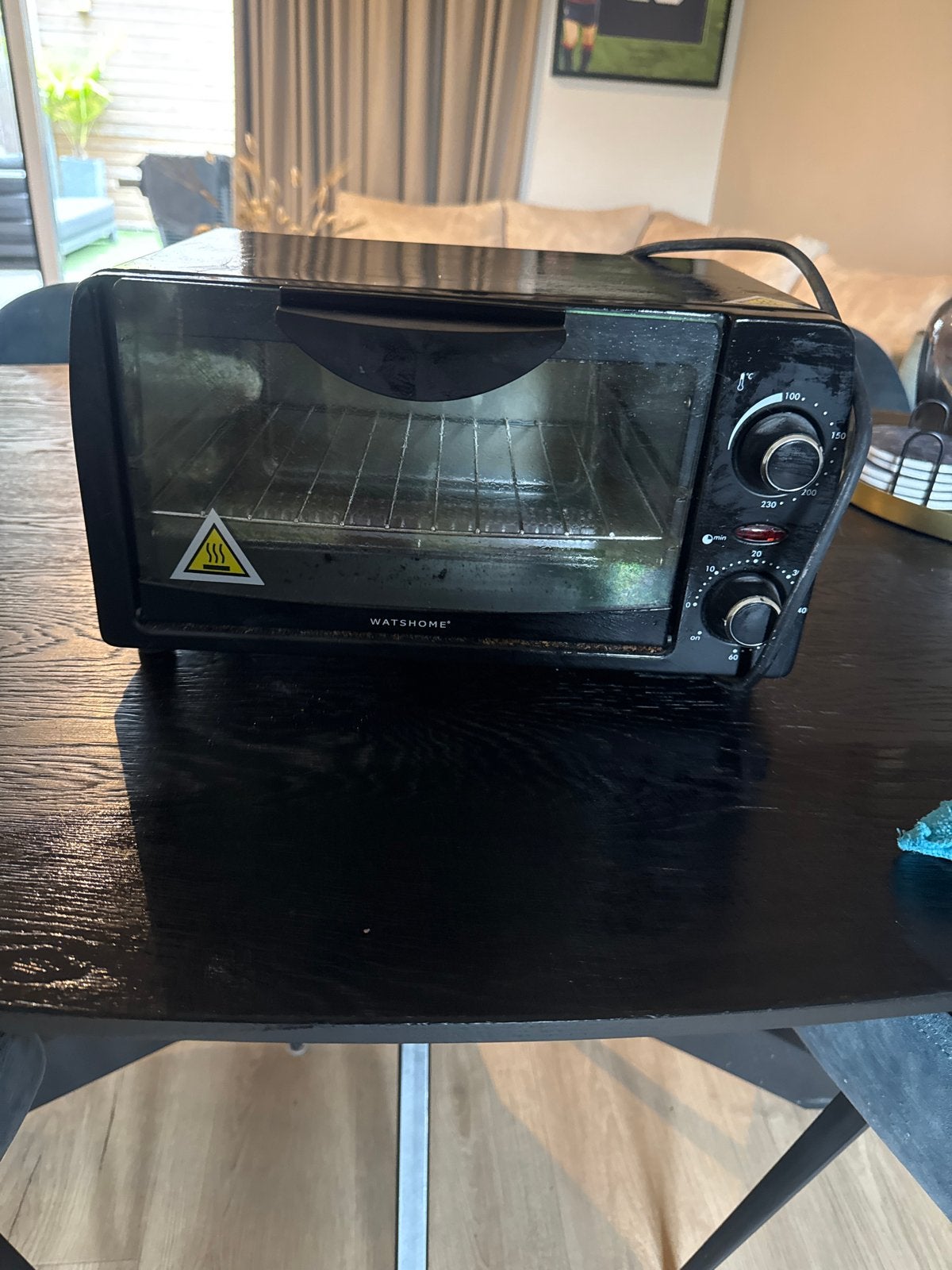 Compacte WatsHome Mini-oven - Ideaal voor kleine ruimtes, Witgoed en Apparatuur, Ophalen of Verzenden, Gebruikt