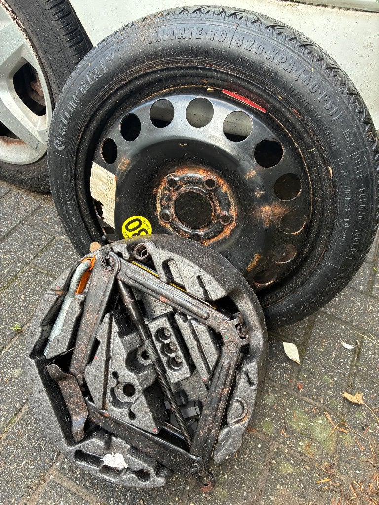 Reservewiel Continental, Ophalen, Nieuw, Zomerbanden, Banden en Velgen