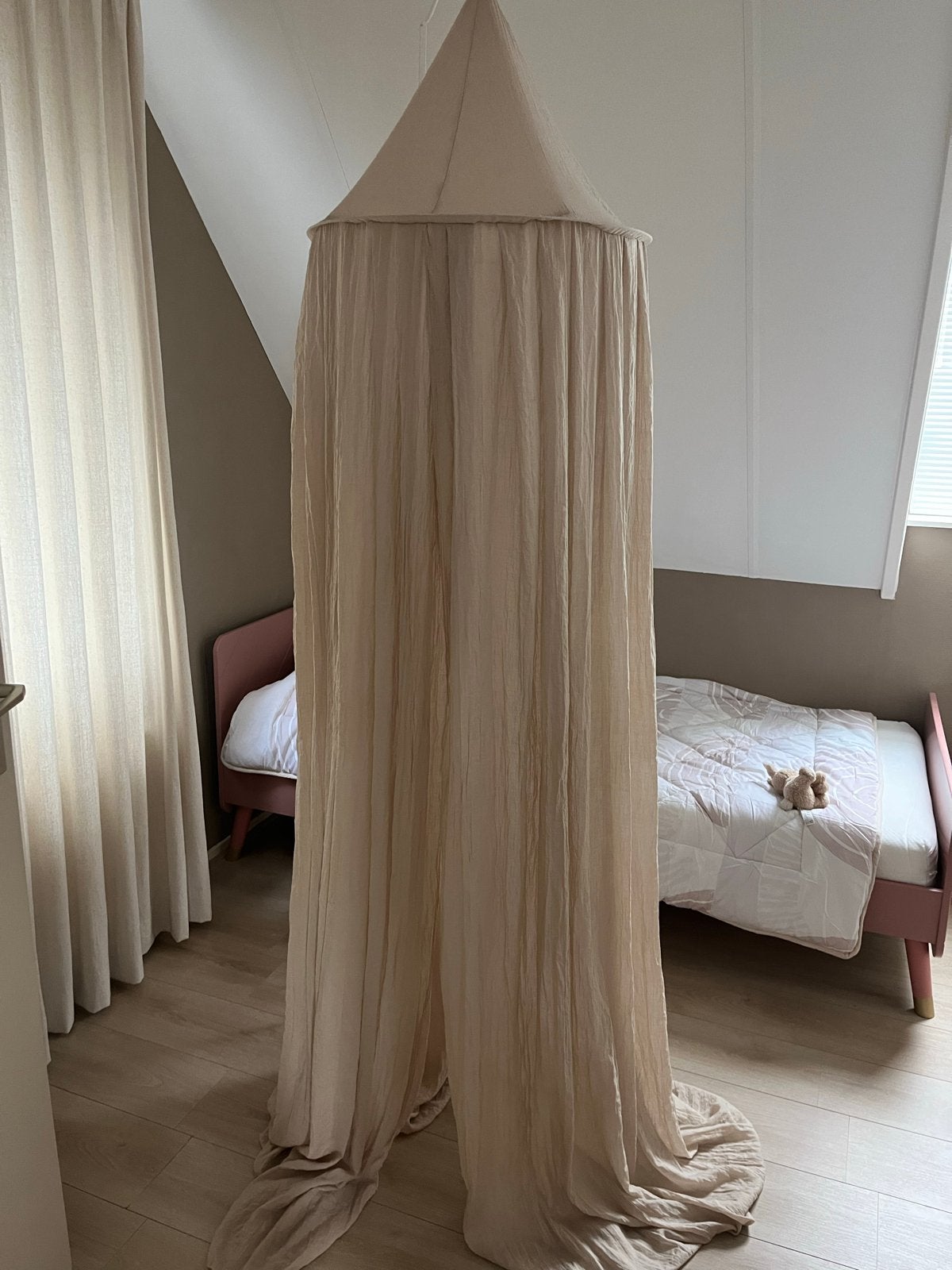 Jollein klamboe in nougat kleur, Jollein, Zo goed als nieuw, Klamboe, Ophalen