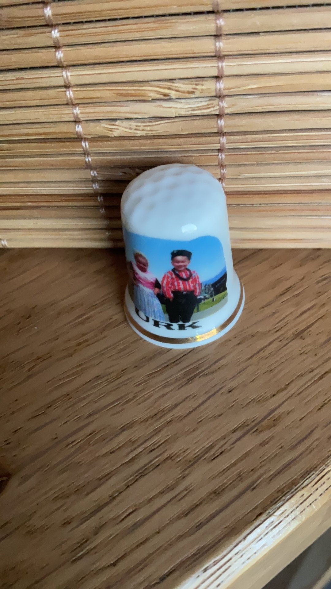 Urk vingerhoed vingerhoedje vingerhoedjes vingerhoeden, Verzenden, Nieuw, Porselein, Nederland