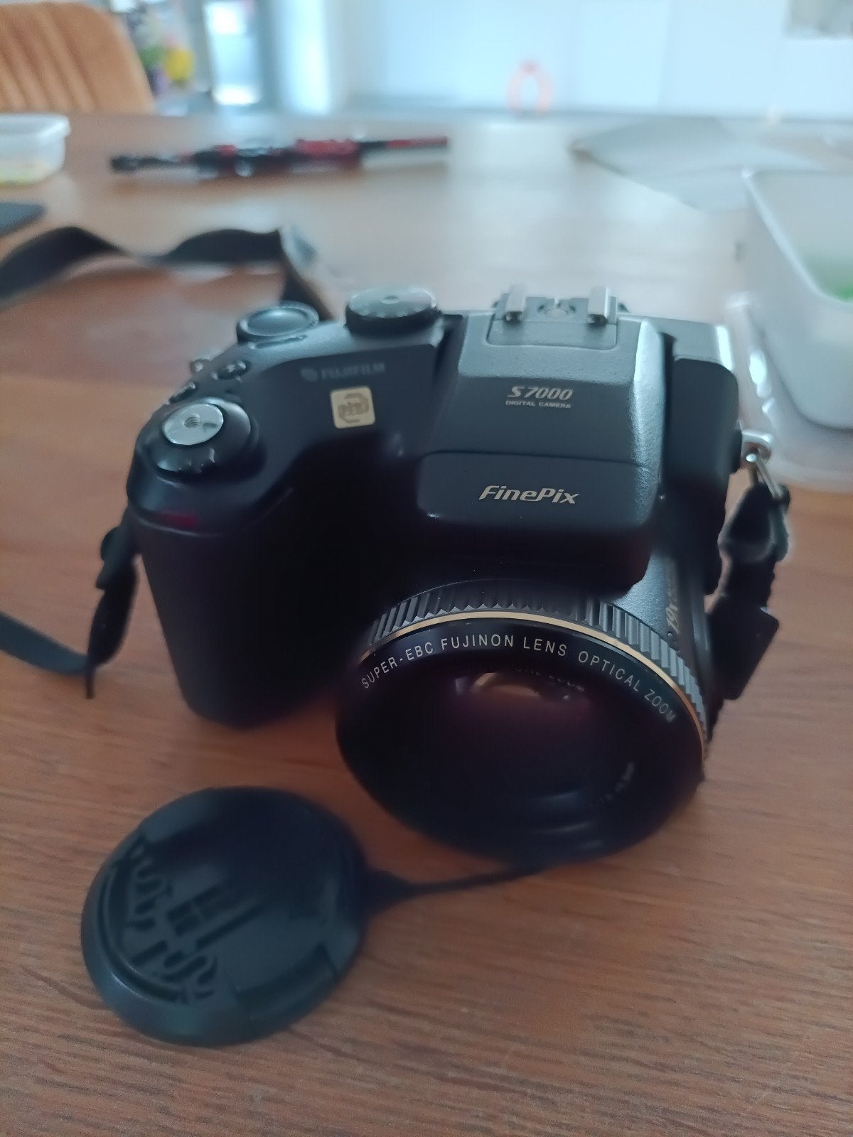 camera s7000, Audio, Tv en Foto, Fotocamera's Analoog, Ophalen of Verzenden, Gebruikt, Spiegelreflex, Fuji