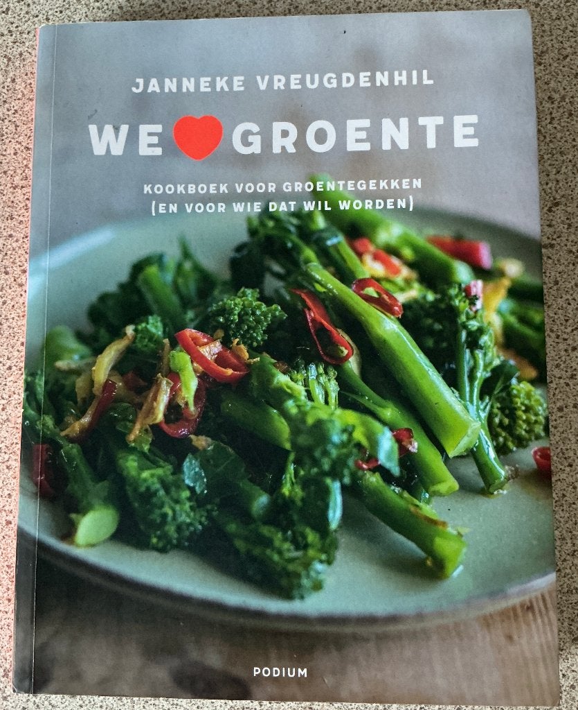 We love groente - Janneke Vreugdenhil, Boeken, Kookboeken, Ophalen of Verzenden, Zo goed als nieuw, Janneke Vreugdenhil, Gezond koken