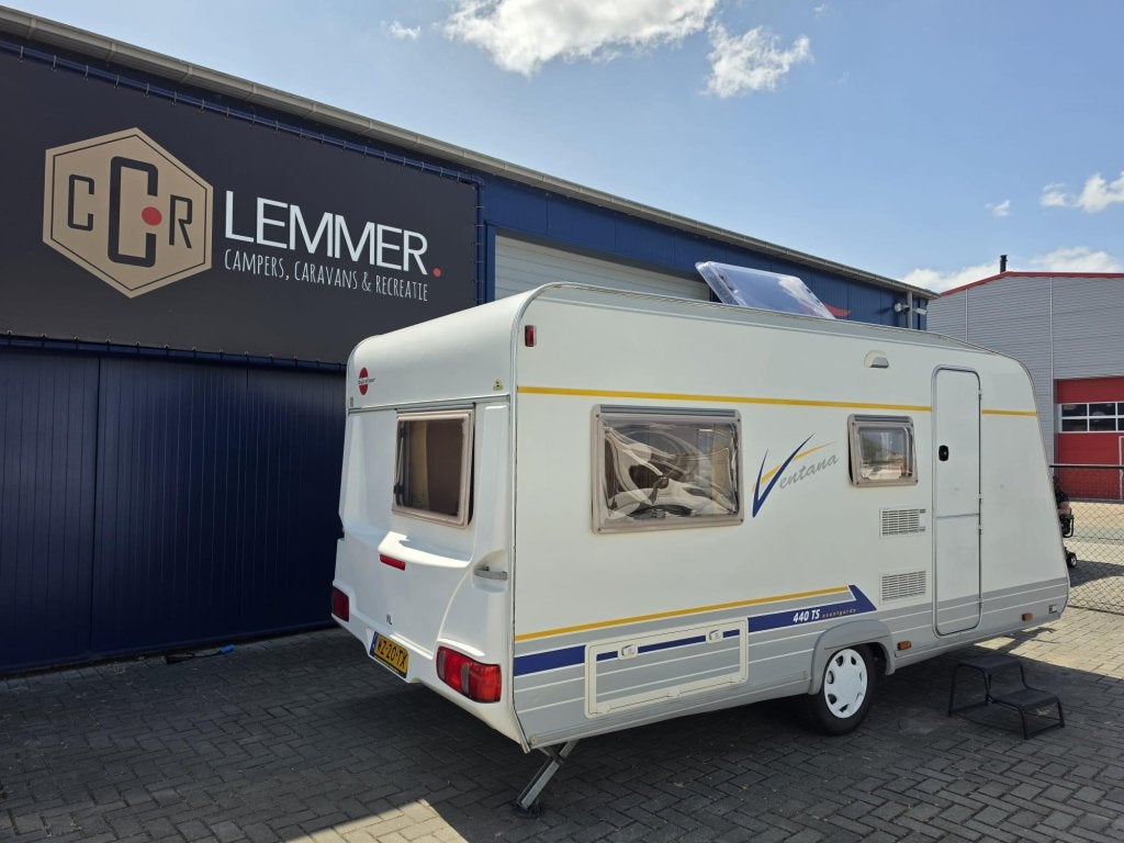 Bürstner Avantgarde 440 TS Zeer netjes, Treinzit, 750 - 1000 kg, Tot en met 4, Ringverwarming