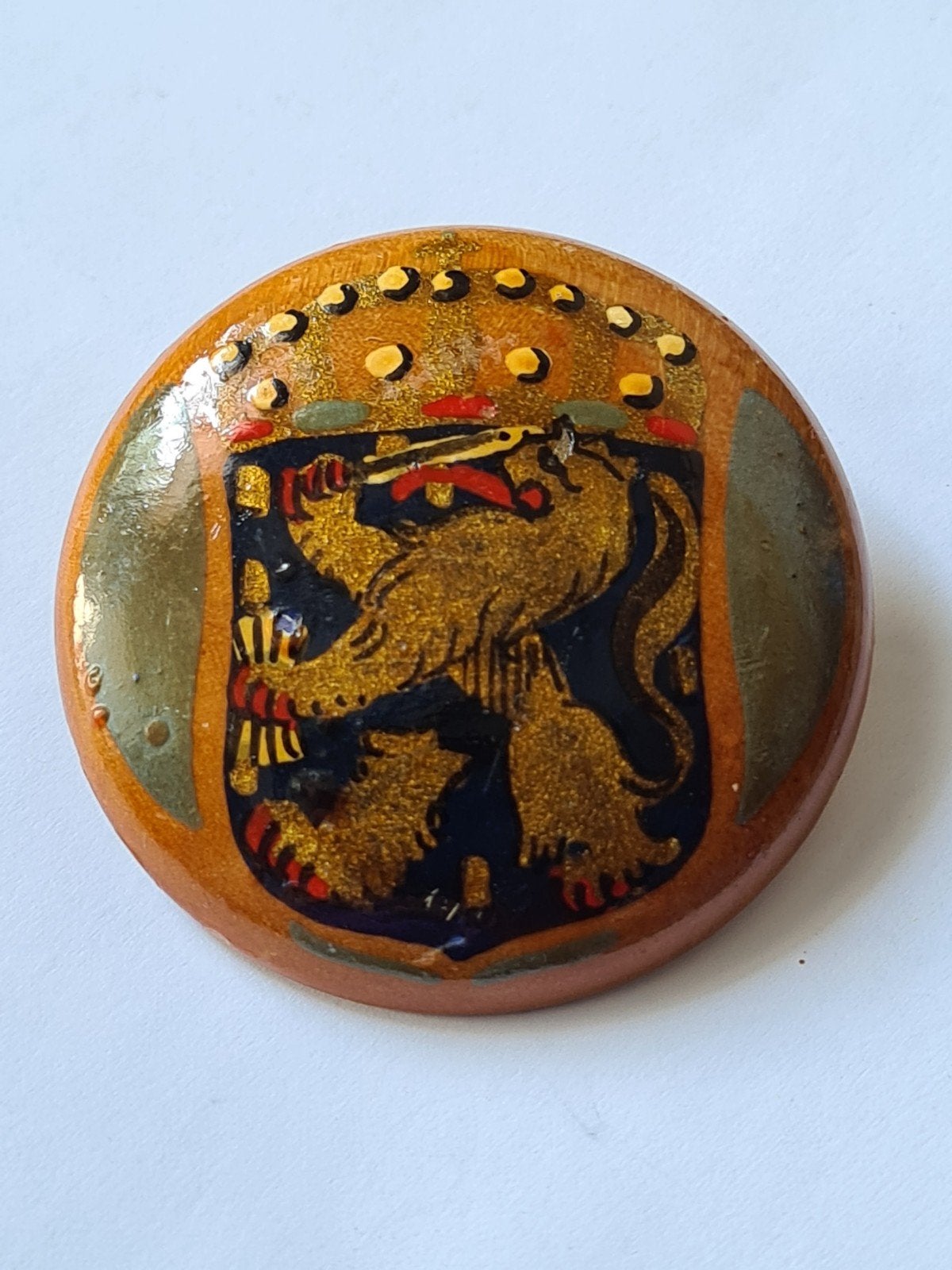 Bevrijdings broche ww2, Verzamelen, Ophalen of Verzenden, Embleem of Badge