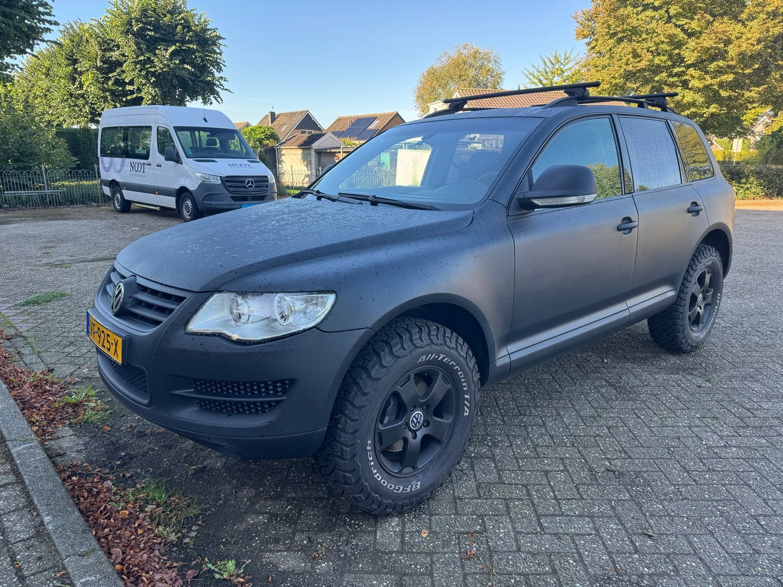 Volkswagen Touareg 3.0 liter V6 automaat, grijs kenteken, Automaat, Leder, Diesel, 2967 cc