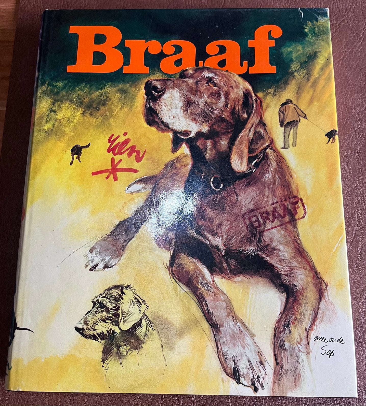 Boek - Braaf - Rien Poortvliet, Ophalen of Verzenden, Gelezen, Honden