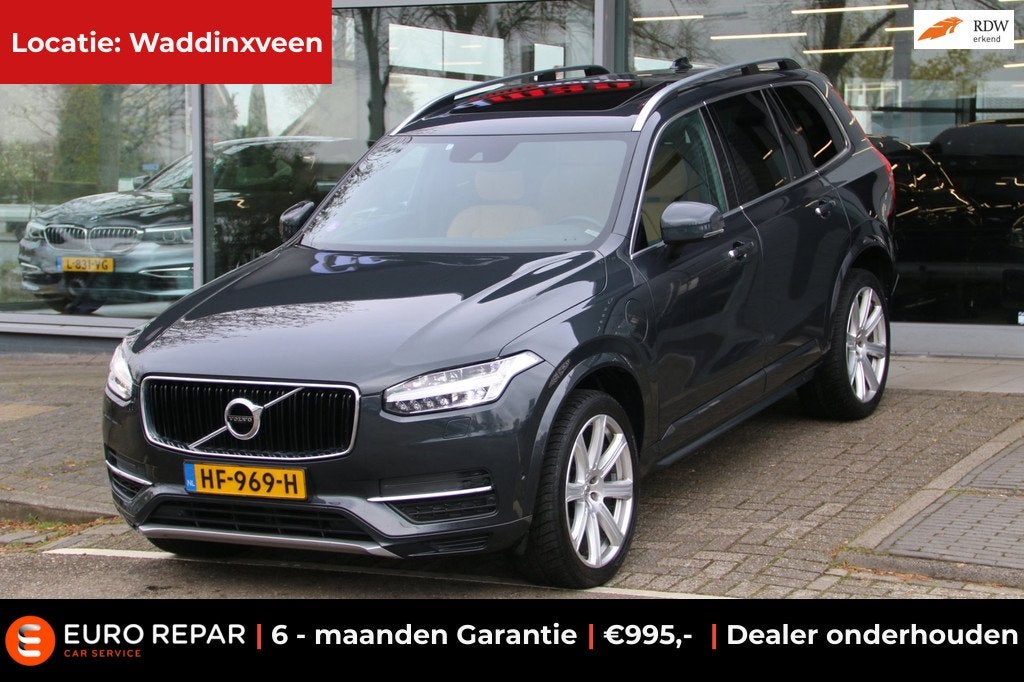 Volvo XC90 2.0 T8 Twin Engine AWD R-Design PANO-DAK NL-AUTO, Auto's, Volvo, Bedrijf, Te koop, XC90, 4x4, ABS, Airbags, Airconditioning