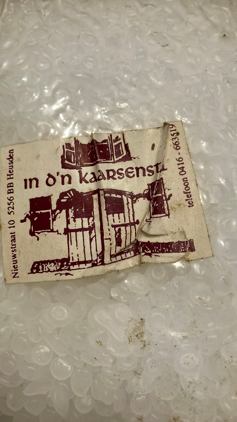 In d’n kaarsenstal. Kaarsen maken., Ophalen of Verzenden, Nieuw, Wit, Overige typen