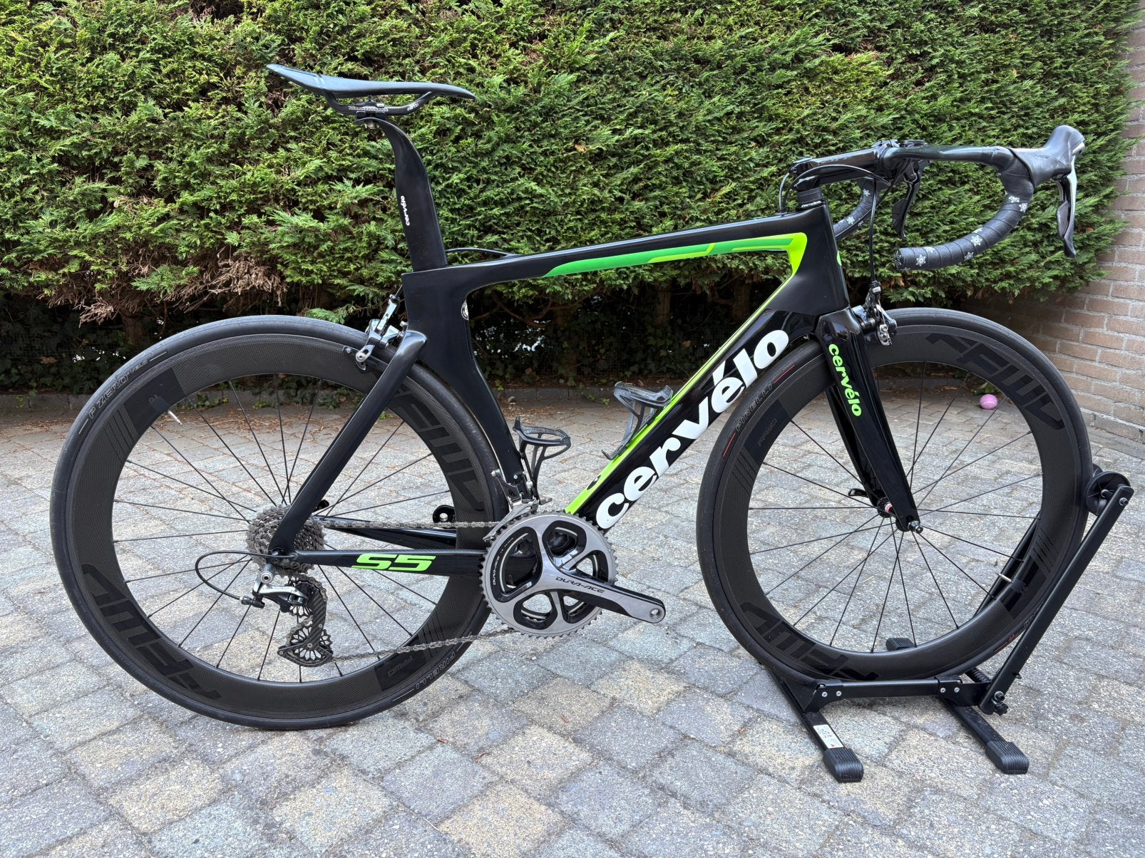 Cervelo S5 maat 56, Carbon, Zo goed als nieuw, Meer dan 20 versnellingen, 53 tot 57 cm