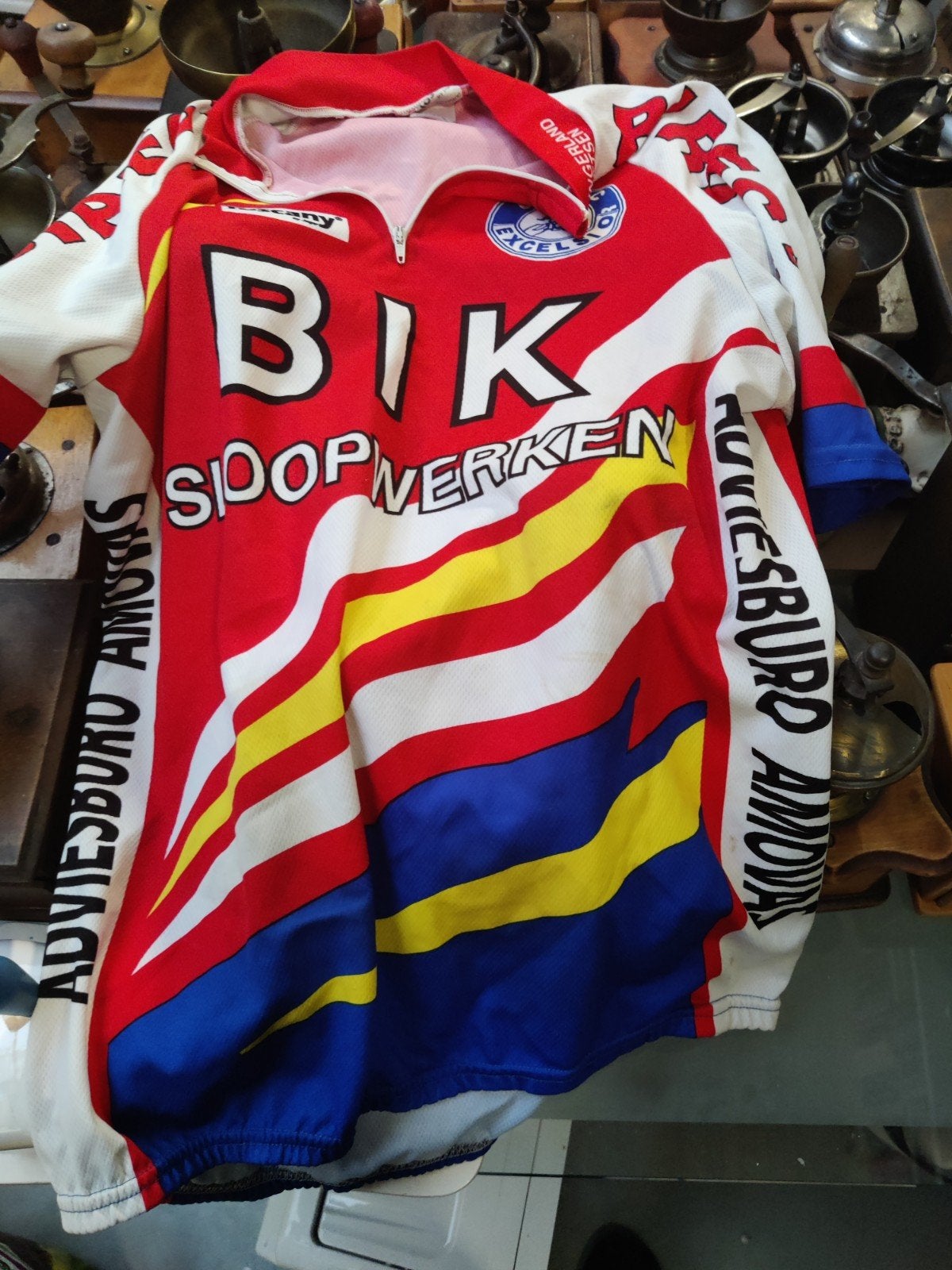 BIK Sloopwerken Fietskleding Set - Shirt en Broek, Gebruikt, Heren, BIK Sloopwerken, Overige maten