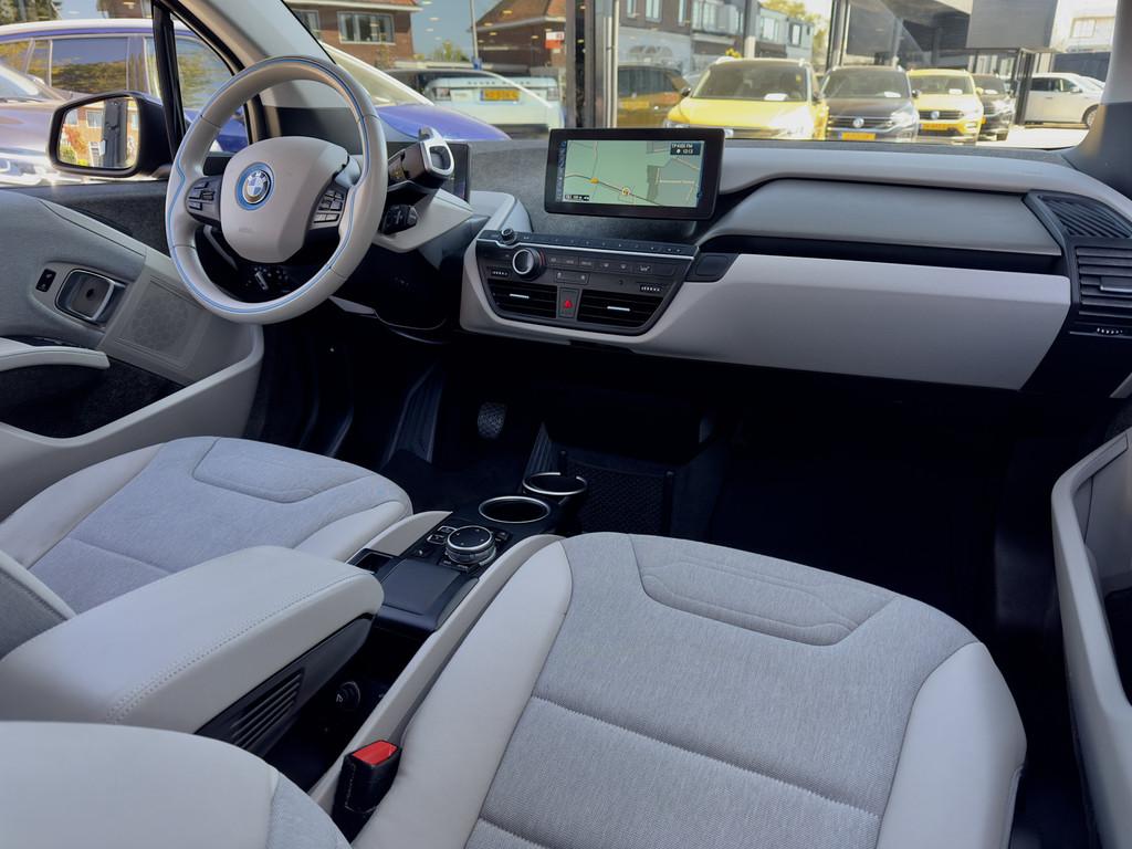 BMW i3 RANGE EXTENDER COMFORT ADVANCE AUT. PANODAK LEDER NAV, Auto's, Achterwielaandrijving, Gebruikt, Euro 6, 1290 kg