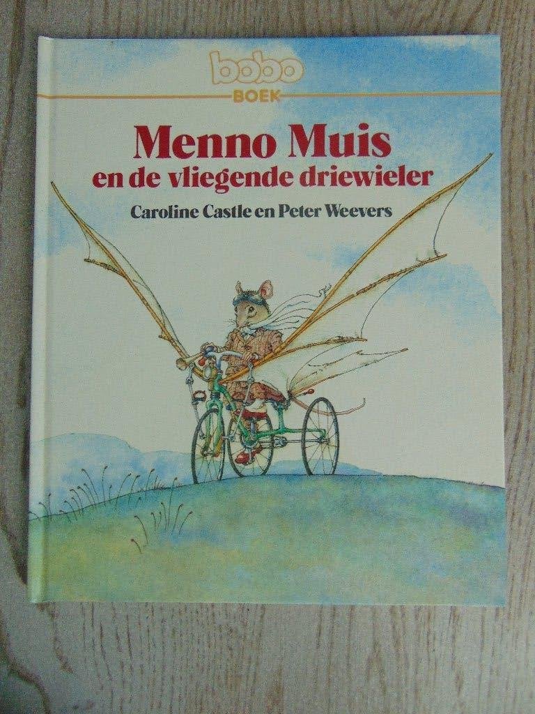 Menno Muis en de vliegende driewieler - Bobo hardcover boek, Fictie algemeen, Ophalen of Verzenden, Zo goed als nieuw, Voorleesboek