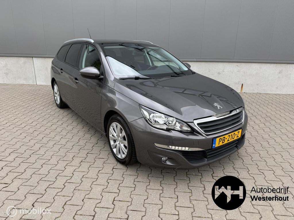 Peugeot 308 SW 1.2 PureTech Allure|VOL. ONDERHOUDEN|PANO.DAK, Auto's, Voorwielaandrijving, Gebruikt, Euro 6, 1199 cc
