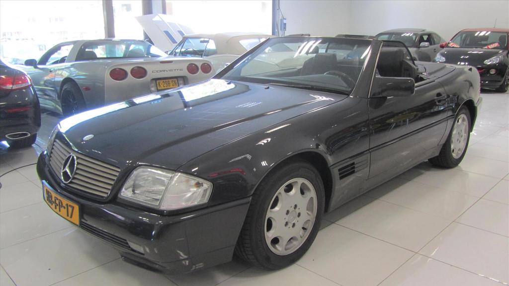 Mercedes SL-Klasse 3.2 SL320 ROADSTER AUT, Auto's, Mercedes-Benz, Automaat, Metallic lak, Gebruikt, Zwart