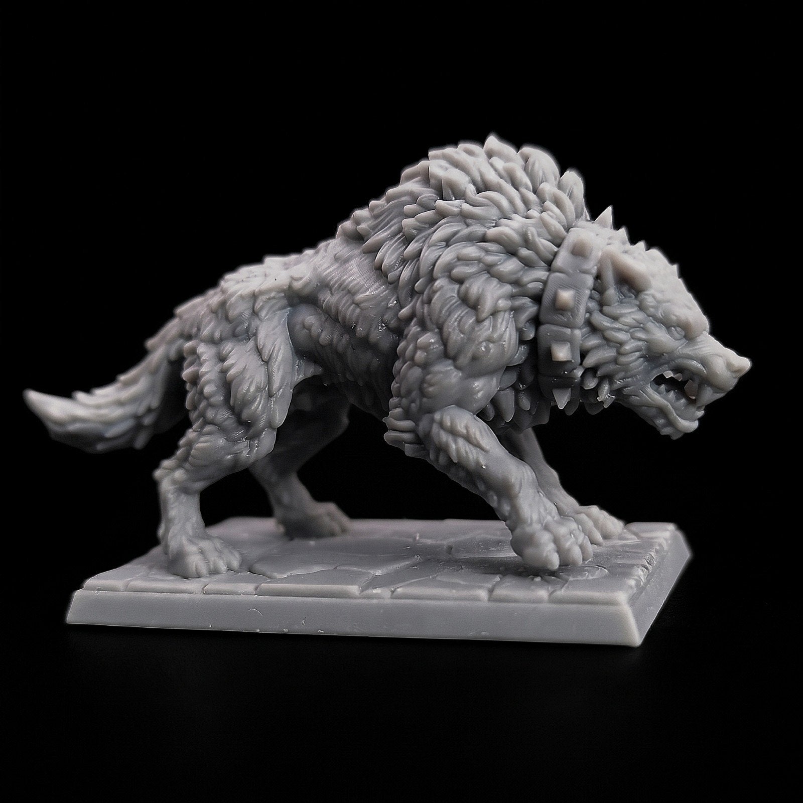 Worg wolf Miniature D&D HQ dungeon's and dragons, Ophalen of Verzenden, Overige soorten