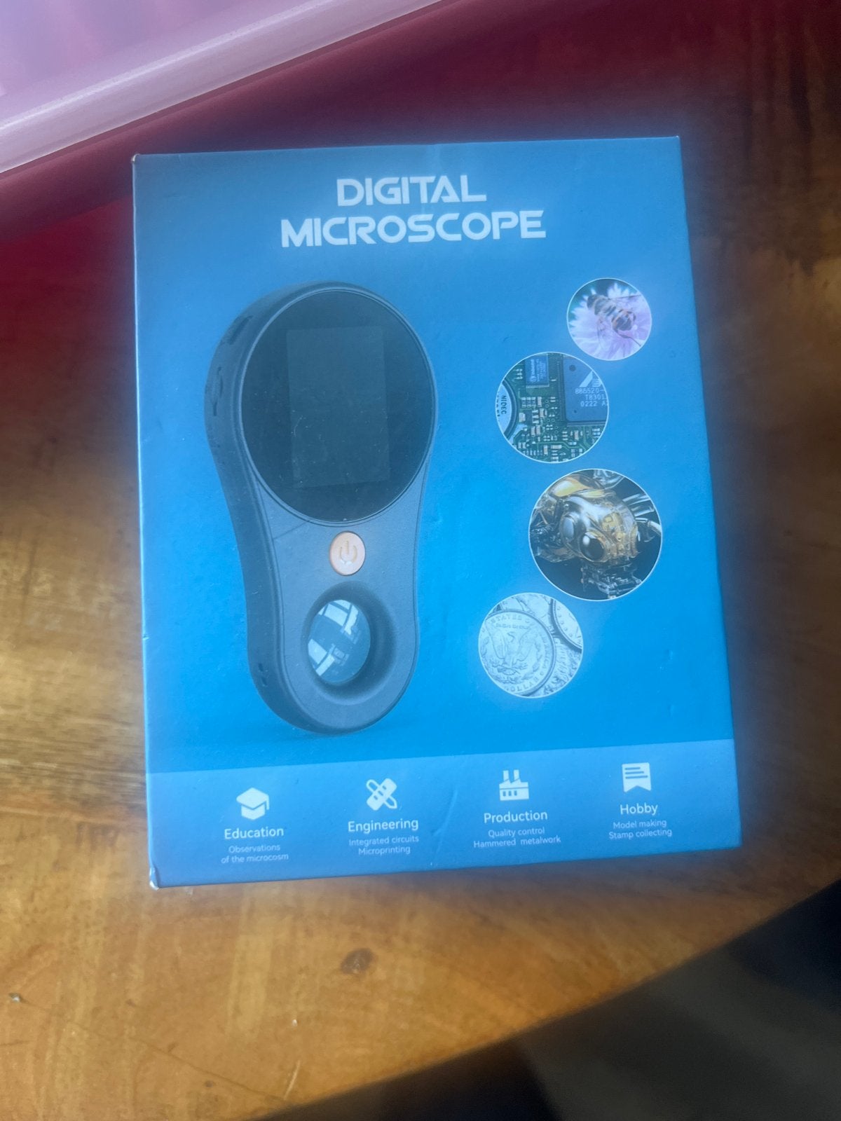 Digitale Microscoop - Nieuw in doos, Ophalen of Verzenden, Nieuw, Minder dan 400x, Biologische microscoop